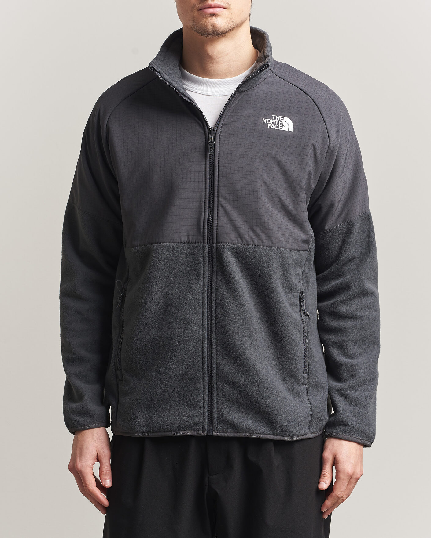 Herren | Pullover | The North Face | Glacier Hybrid Fleece Black