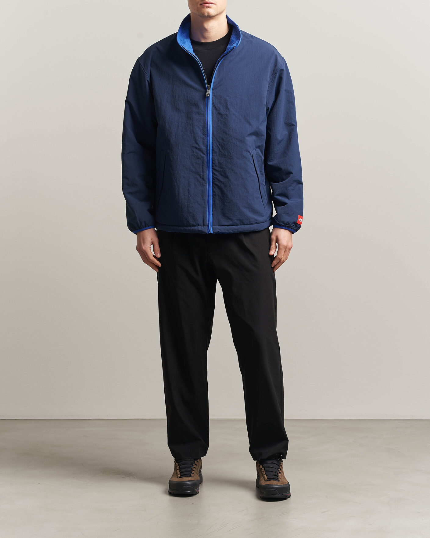 Herren | Jacken | The North Face | Red Box Reversible Fleece Jacket Summit Navy
