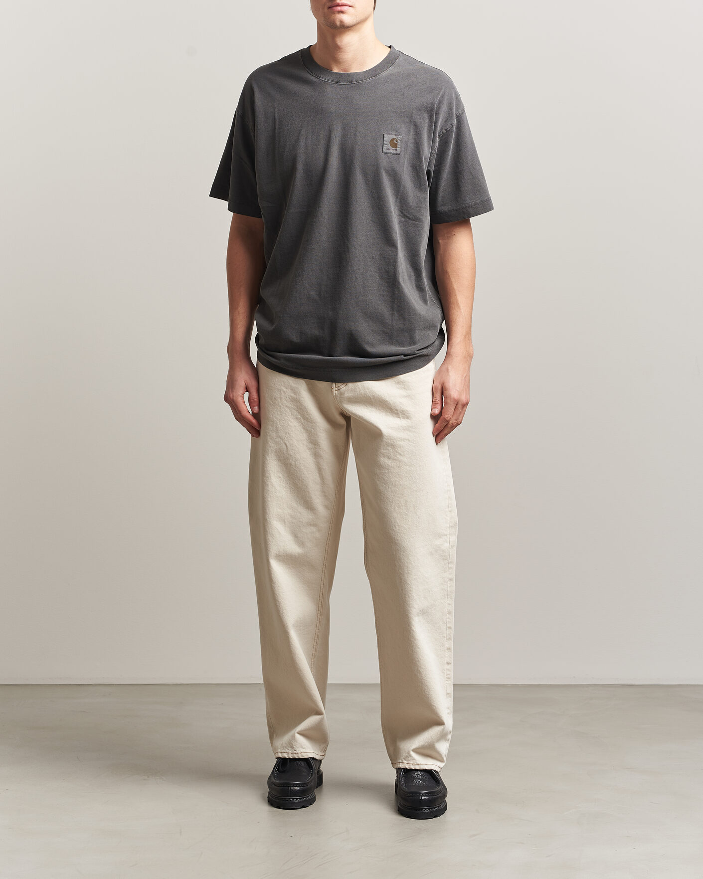 Herren | T-Shirts | Carhartt WIP | Nelson Cotton T-Shirt Black