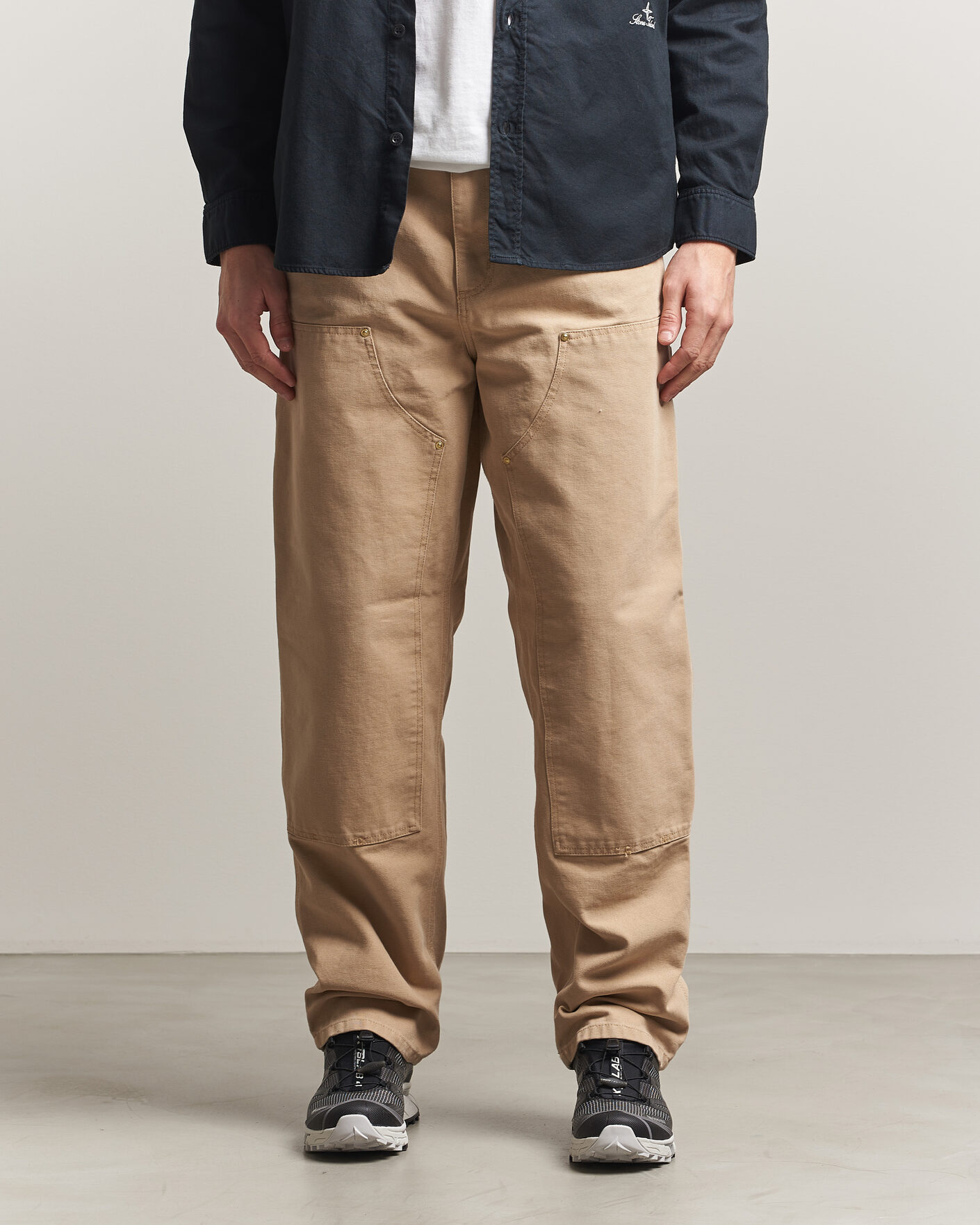 Herren | Hosen | Carhartt WIP | Double Knee Pants Dusty Age Brown