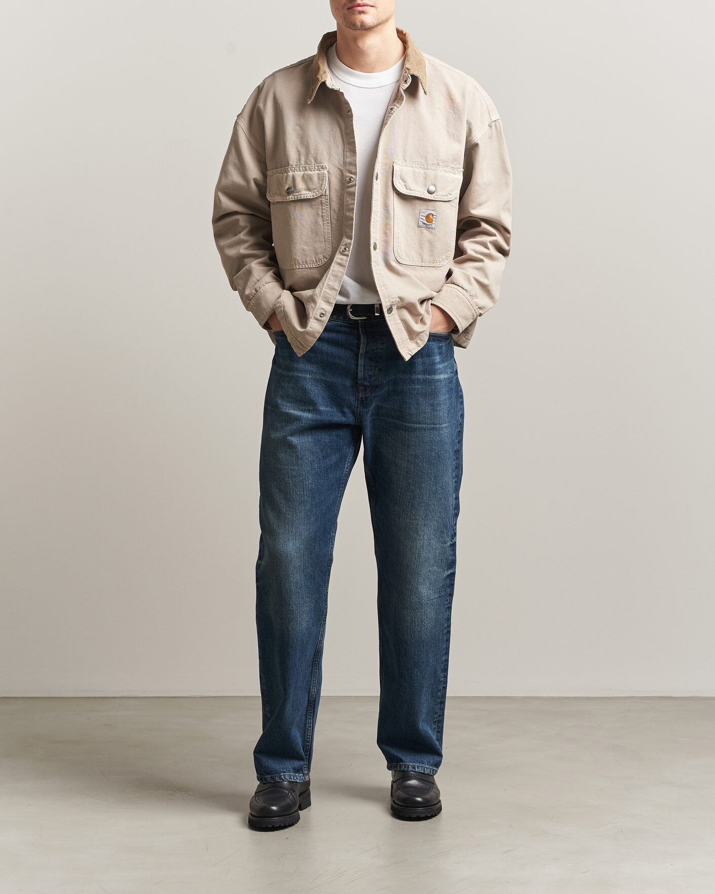 Herren | Jacken | Carhartt WIP | Prescott Shirt Jacket Beige
