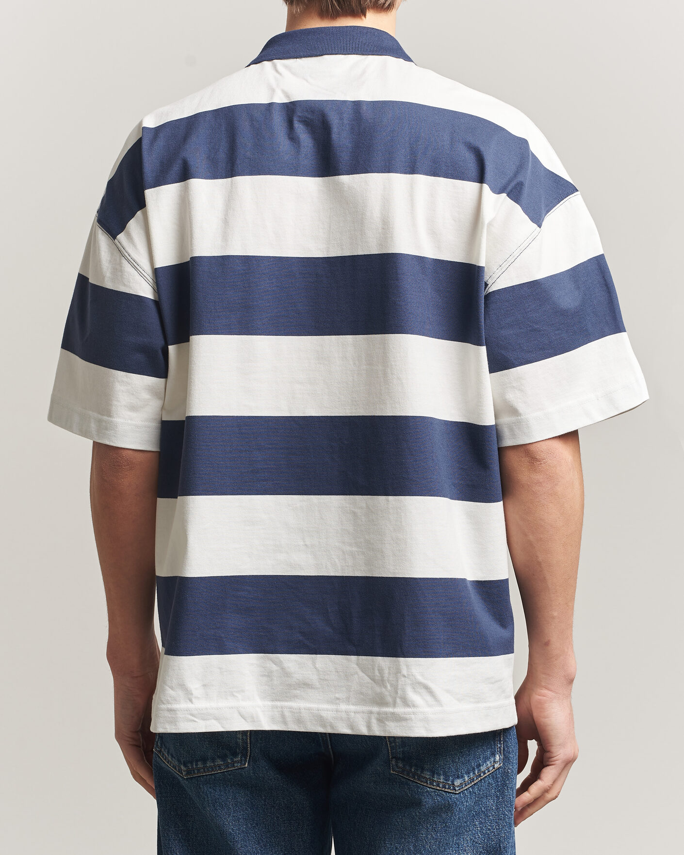 Herren | Poloshirts | Carhartt WIP | Delrey Polo Blue Stripe