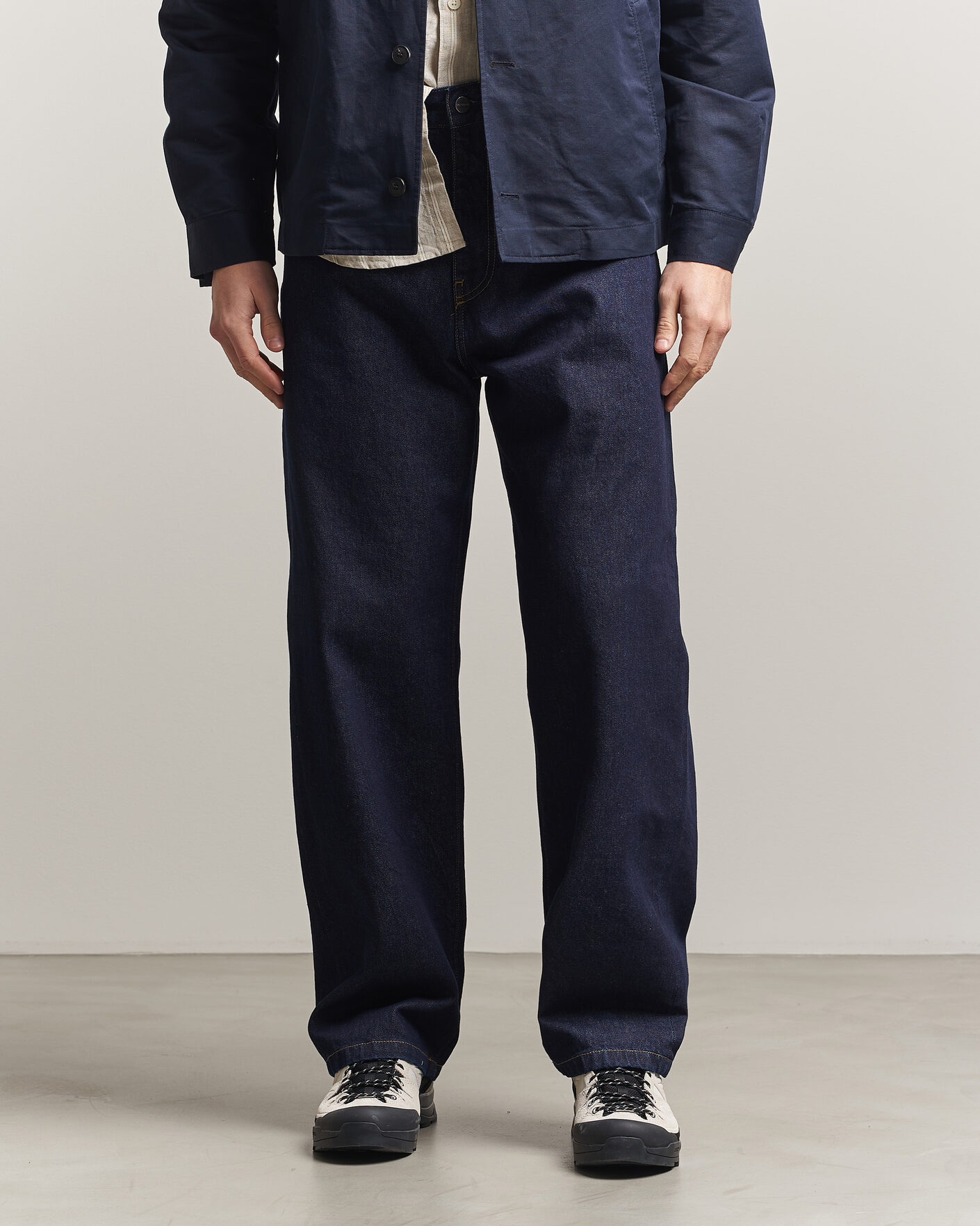 Herren | Jeans | Carhartt WIP | Landon Pant Robertson Denim Blue Rinsed