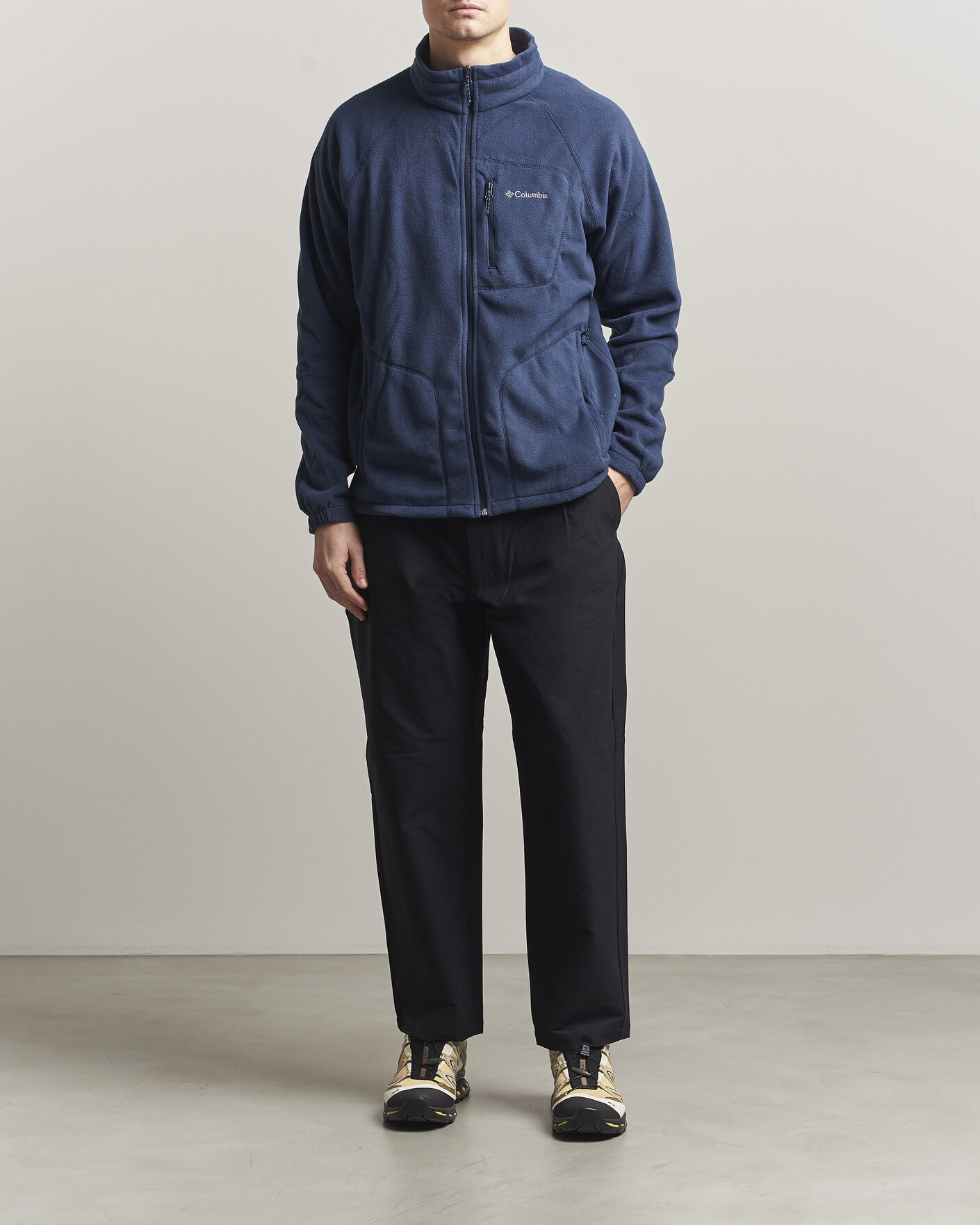 Herren | Pullover | Columbia | Fast Trek Full Zip Fleece Navy