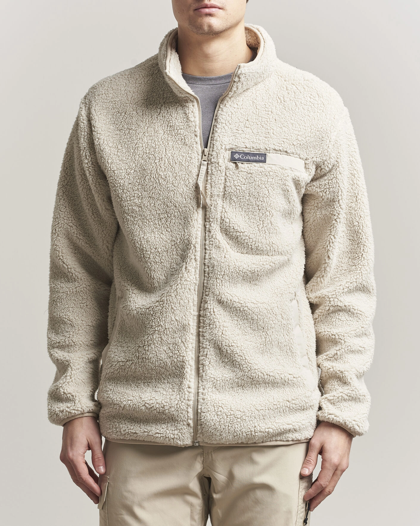 Herren | Pullover | Columbia | Rugged Ridge High Pile Full Zip Dark Stone