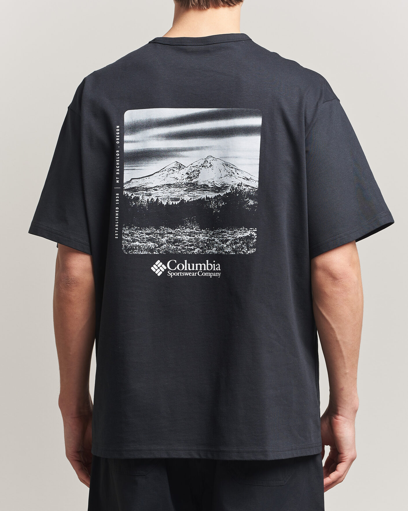 Herren | T-Shirts | Columbia | Heavyweight Back Graphic T-Shirt Black