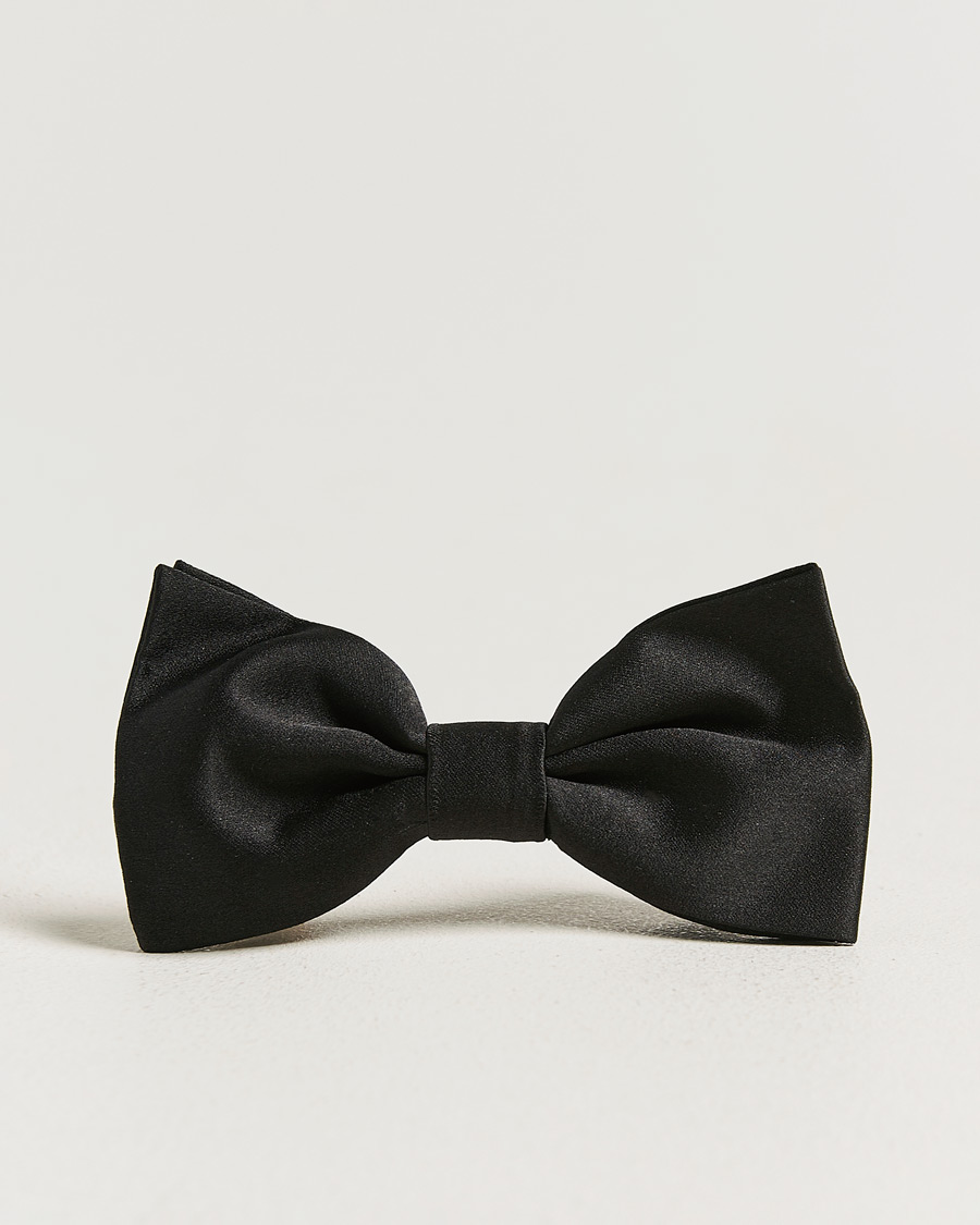 Herren | Fliegen | Canali | Silk Bow Tie Black