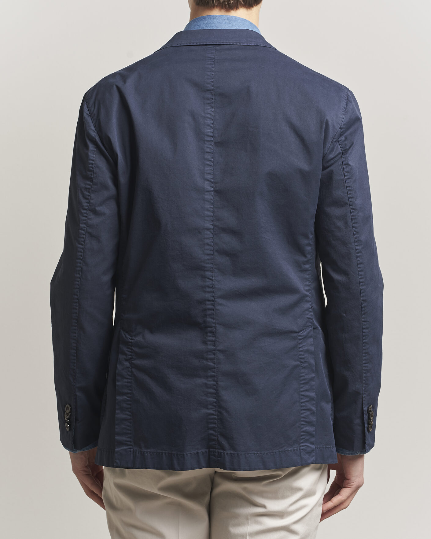 Herren | Sakkos | Boglioli | K Jacket Supima Cotton Blazer Navy