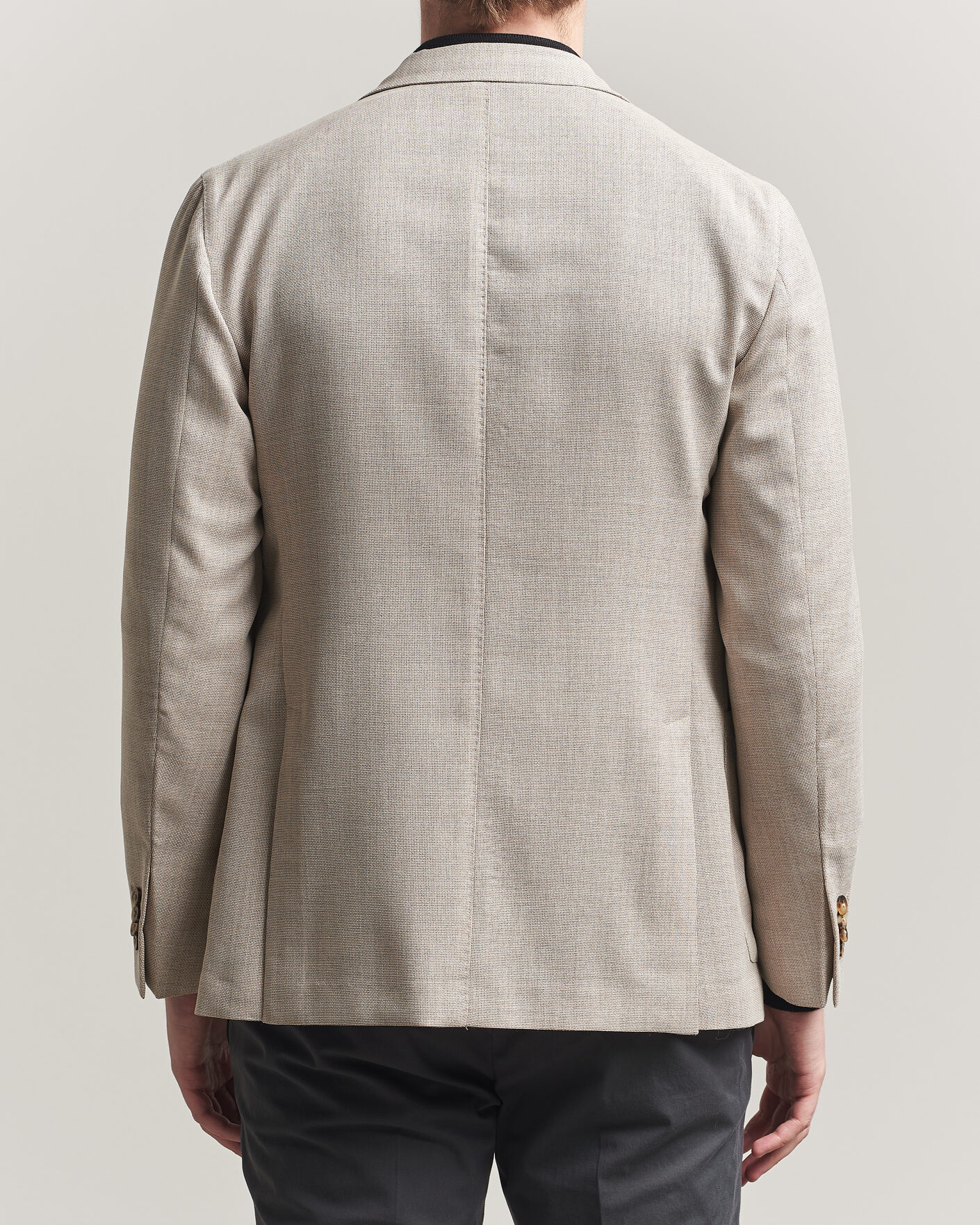 Herren | Sakkos | Boglioli | K Jacket Wool Hopsack Blazer Light Beige