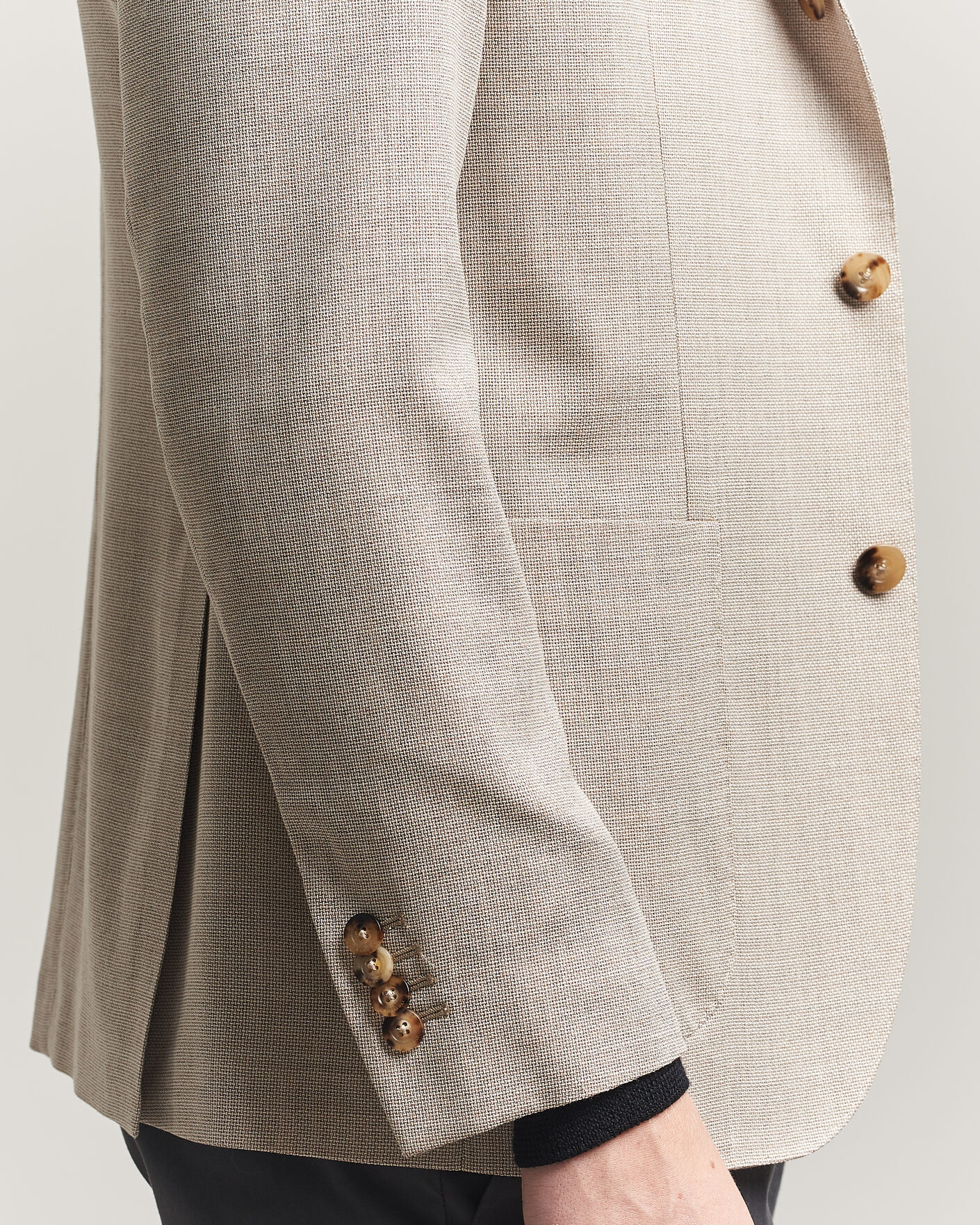 Herren | Sakkos | Boglioli | K Jacket Wool Hopsack Blazer Light Beige
