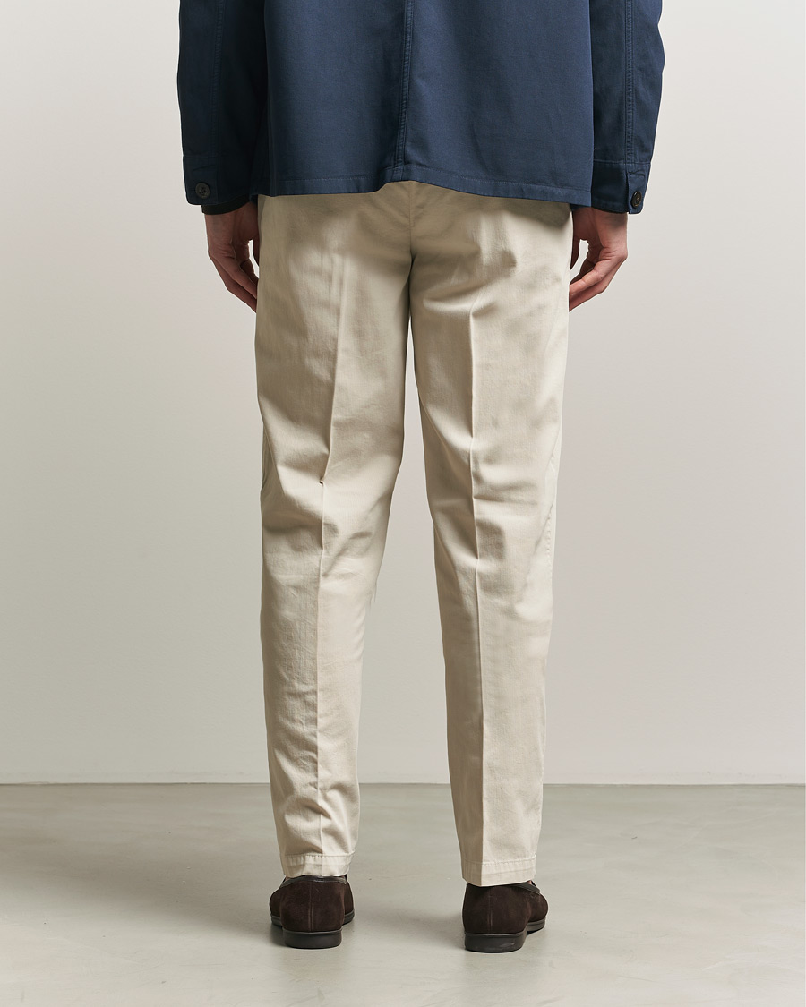 Herren | Hosen | Boglioli | Regular Fit Cotton Chinos Beige