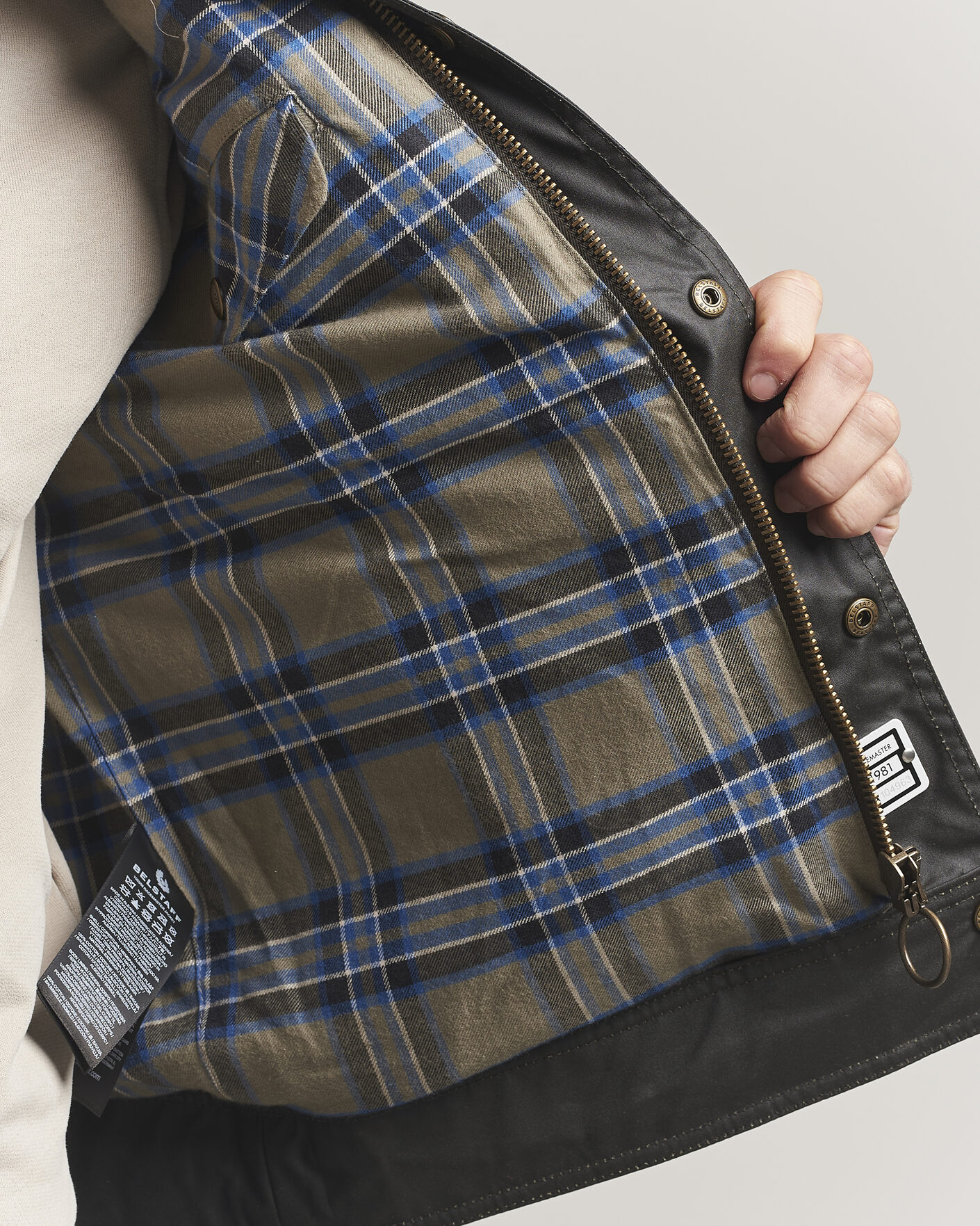 Herren | Jacken | Belstaff | Racemaster Waxed Jacket Faded Olive