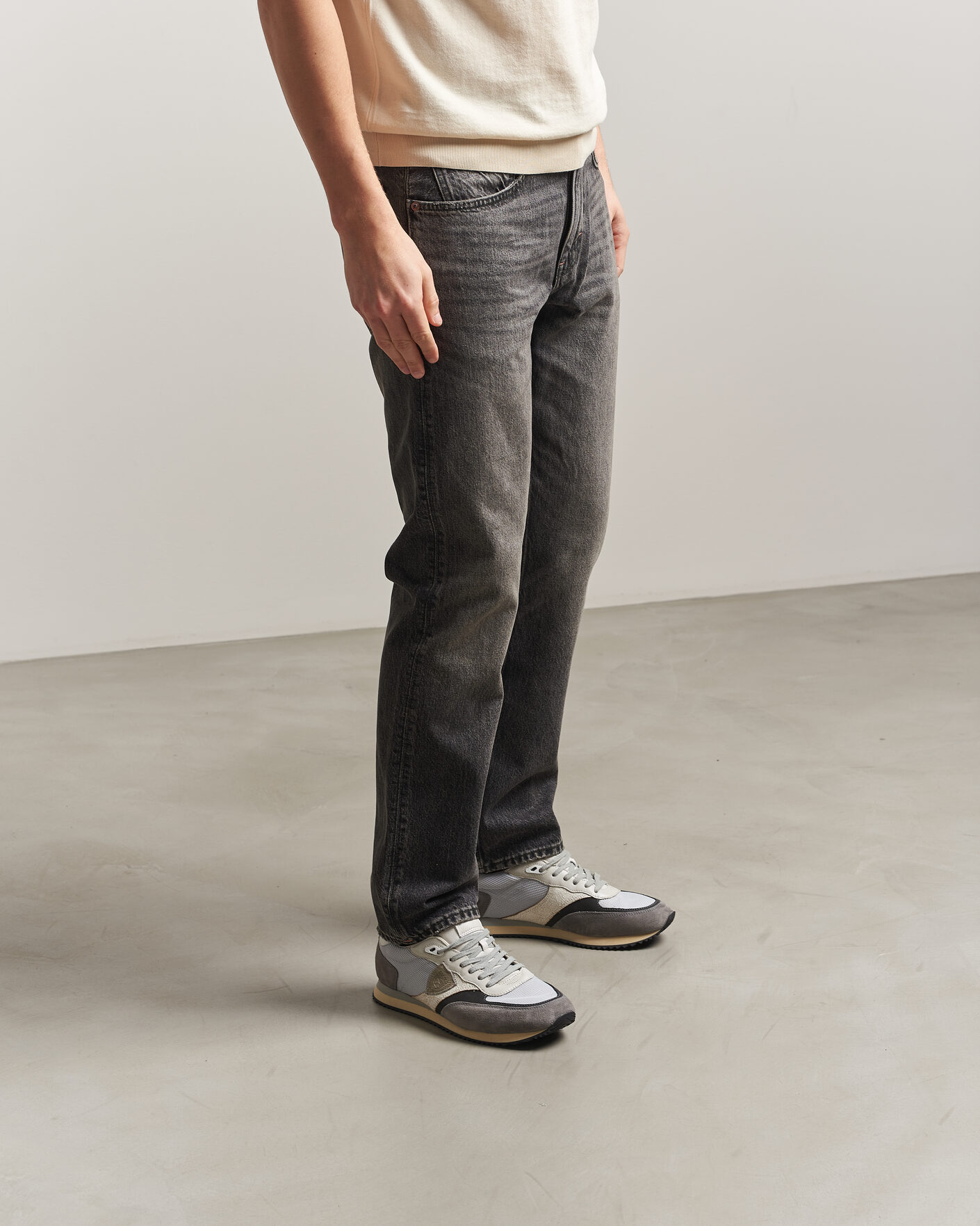 Herren | Sneaker | Philippe Model | BLVille Low Running Sneaker Grey