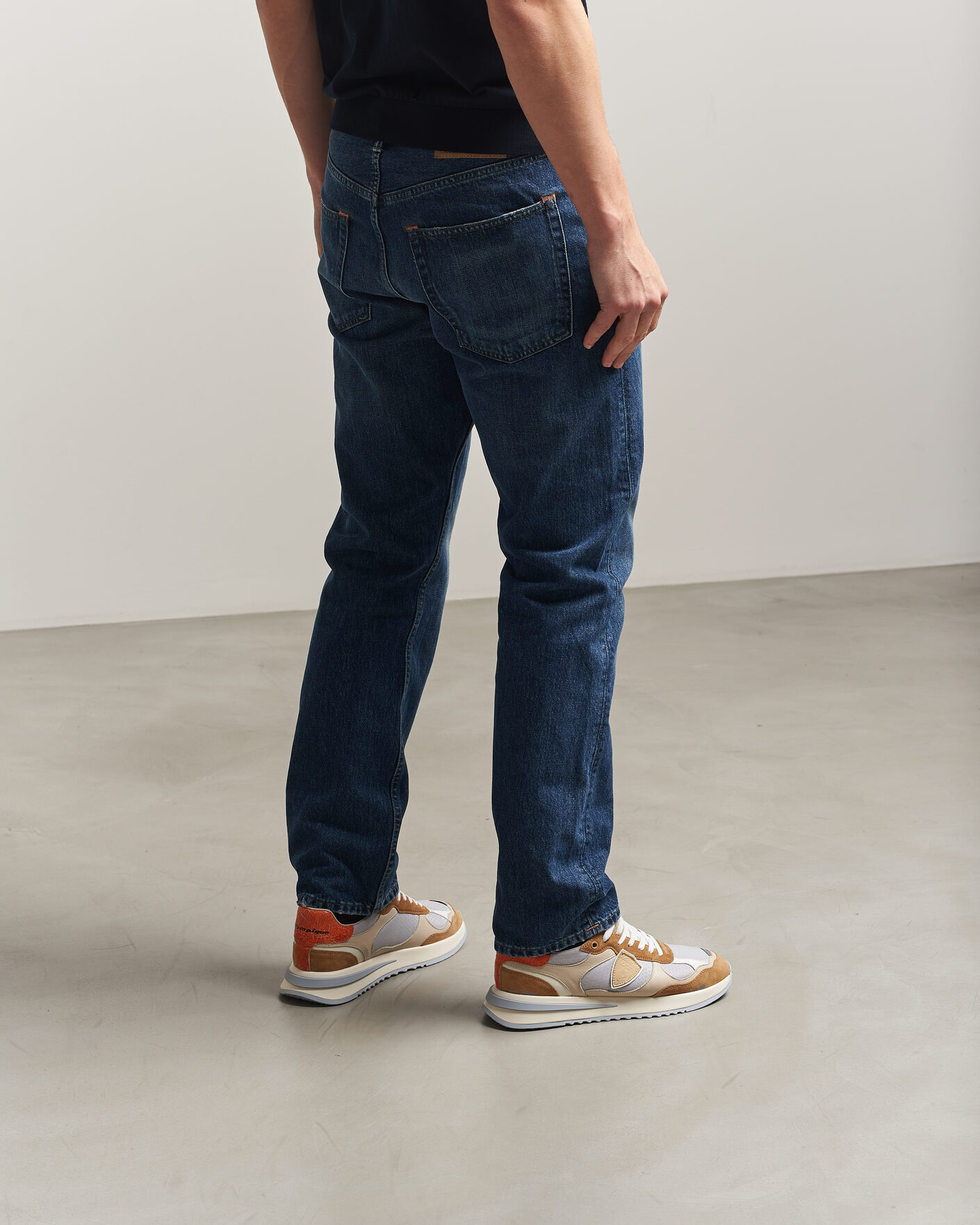 Herren | Sneaker | Philippe Model | Olympique Running Sneaker Grey/Brown