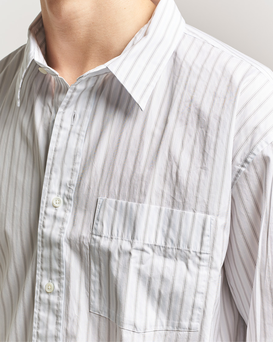 Herren | Hemden | Sunflower | New Base Shirt Blue Stripe