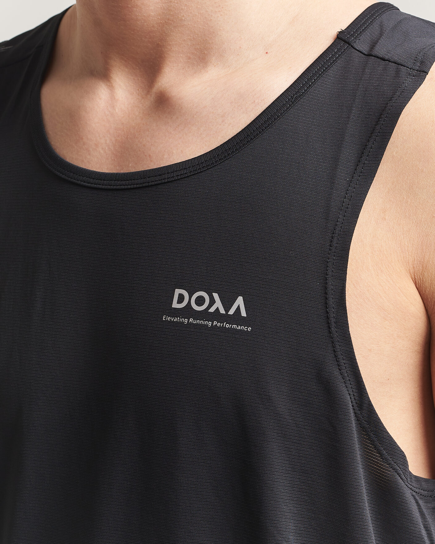 Herren | T-Shirts | DOXA | Rerun Singlet Black