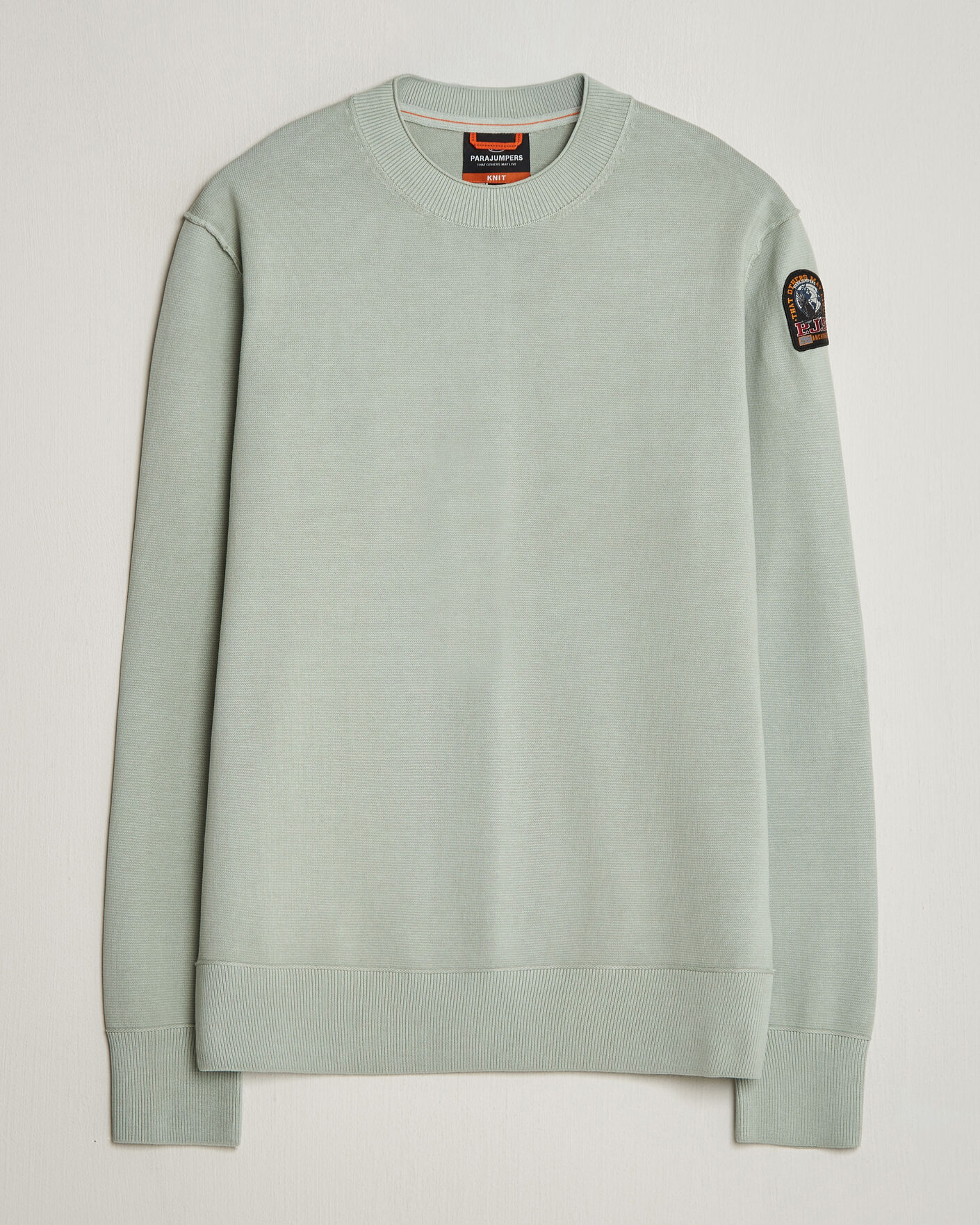 Herren | Pullover | Parajumpers | Basic Braw Knitted Sweater Fresh Grey