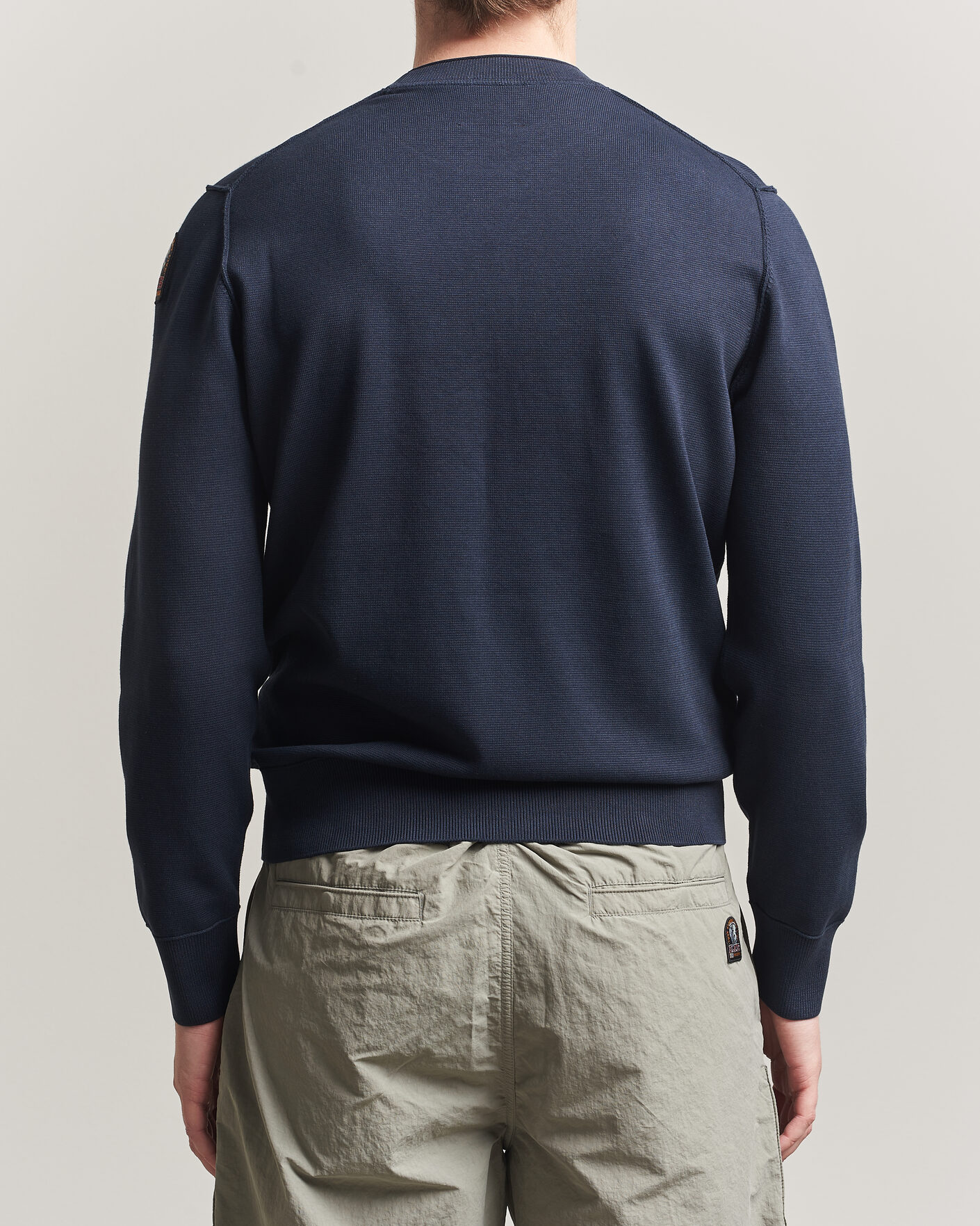 Herren | Pullover | Parajumpers | Basic Braw Knitted Sweater Navy