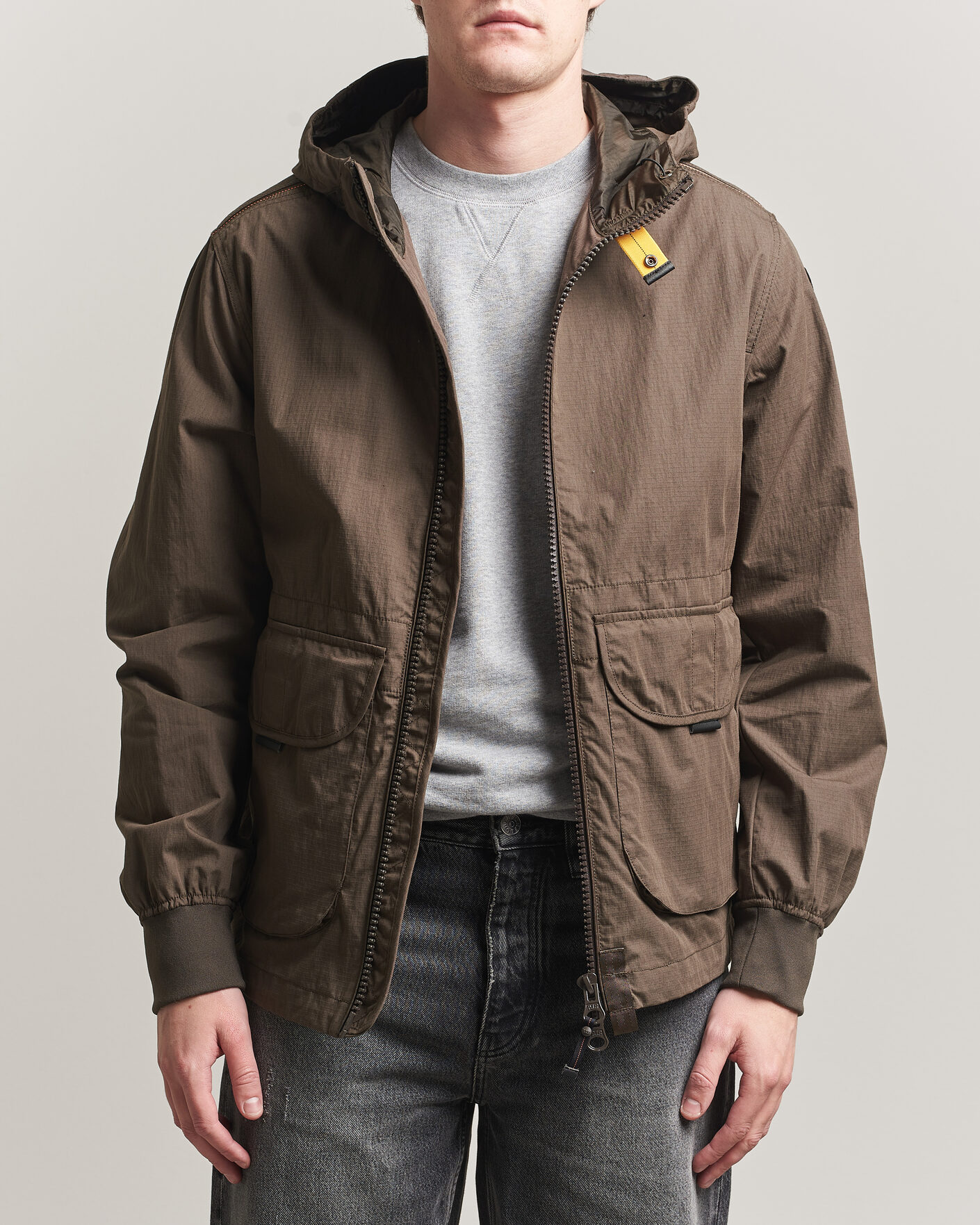 Herren | Jacken | Parajumpers | Jonas Rescue Uniform Hooded Jacket Antique Bronze