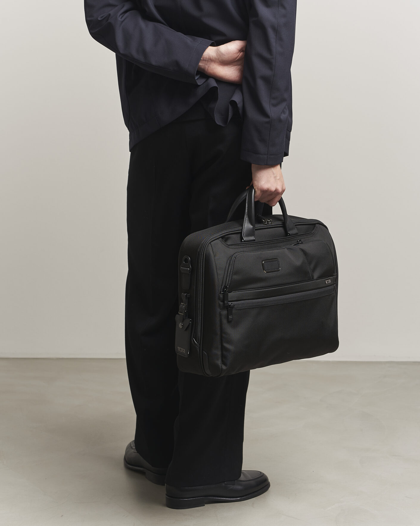 Herren | Taschen | TUMI | Alpha 4 Large Briefcase Black