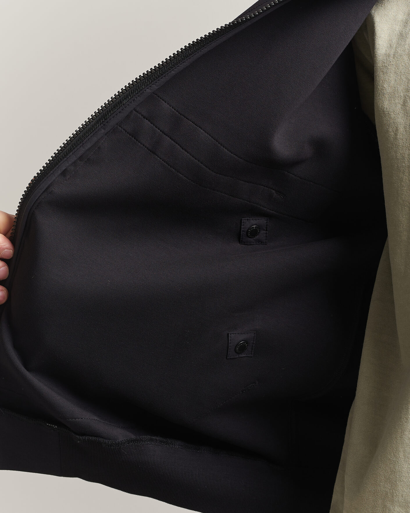 Herren | Jacken | Parajumpers | Kouga Evo Fleece Hooded Hybrid Jacket Black