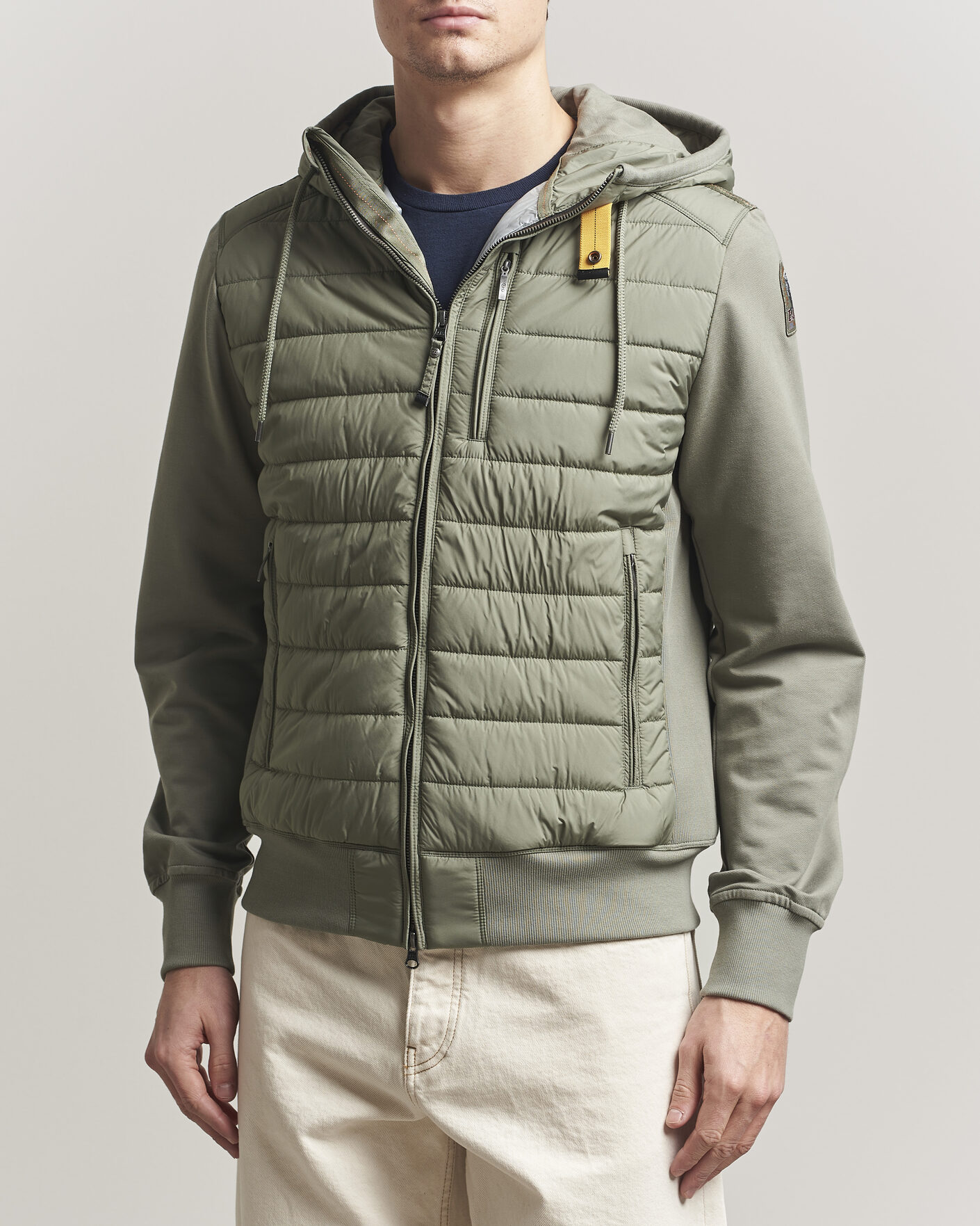 Herren | Jacken | Parajumpers | Ivor Hybrid Hooded Jacket Ashen Sage
