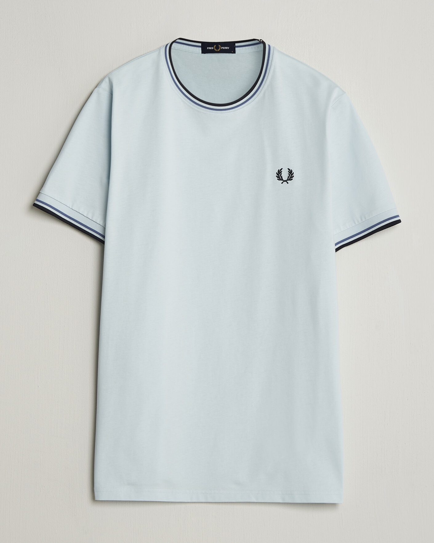 Herren | T-Shirts | Fred Perry | Twin Tipped T-Shirt Light Ice