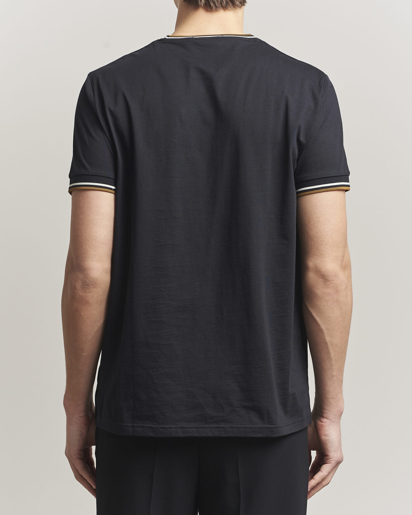 Herren | T-Shirts | Fred Perry | Twin Tipped T-Shirt Black