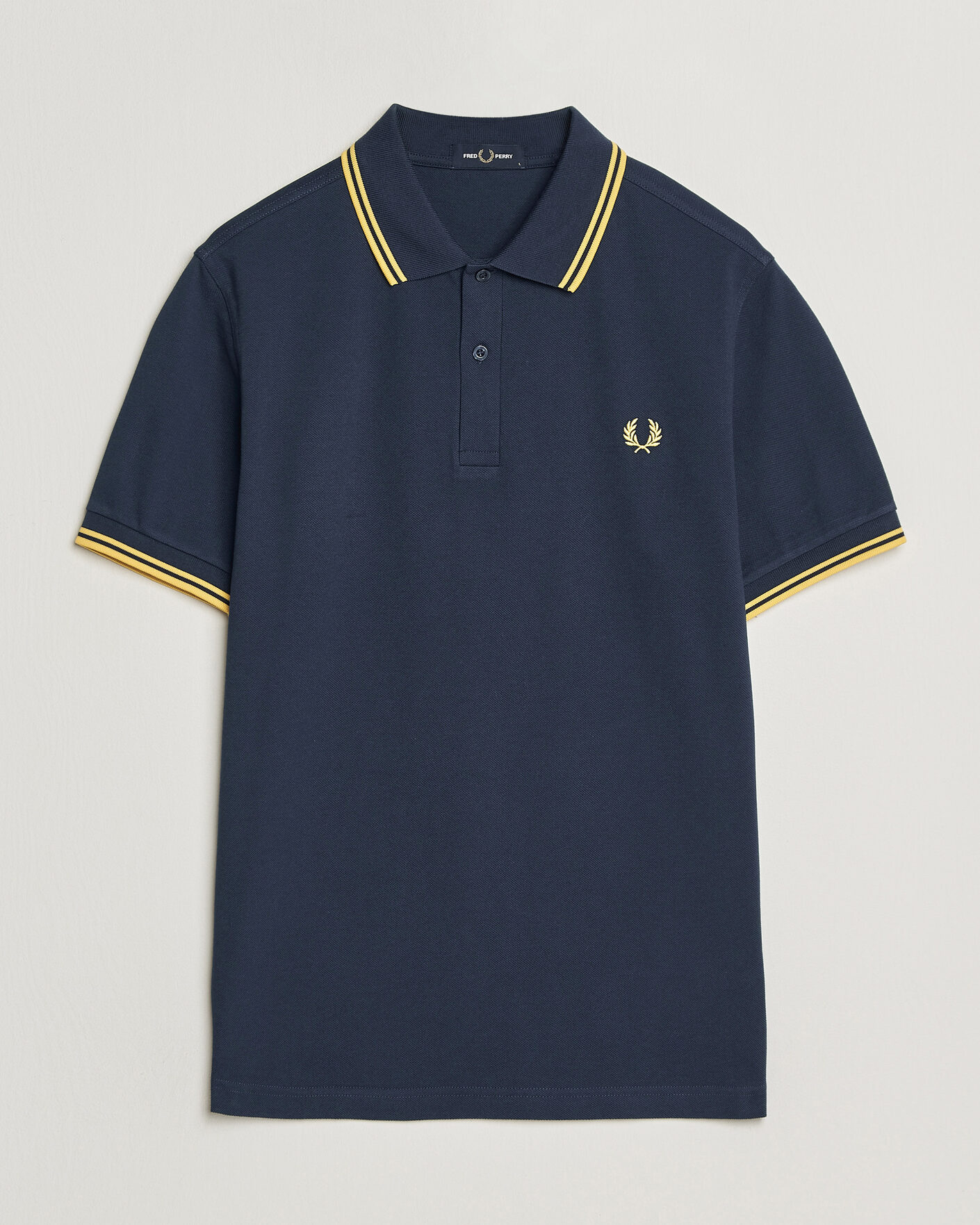Herren | Poloshirts | Fred Perry | Twin Tipped Polo Shirt Tennis Blue
