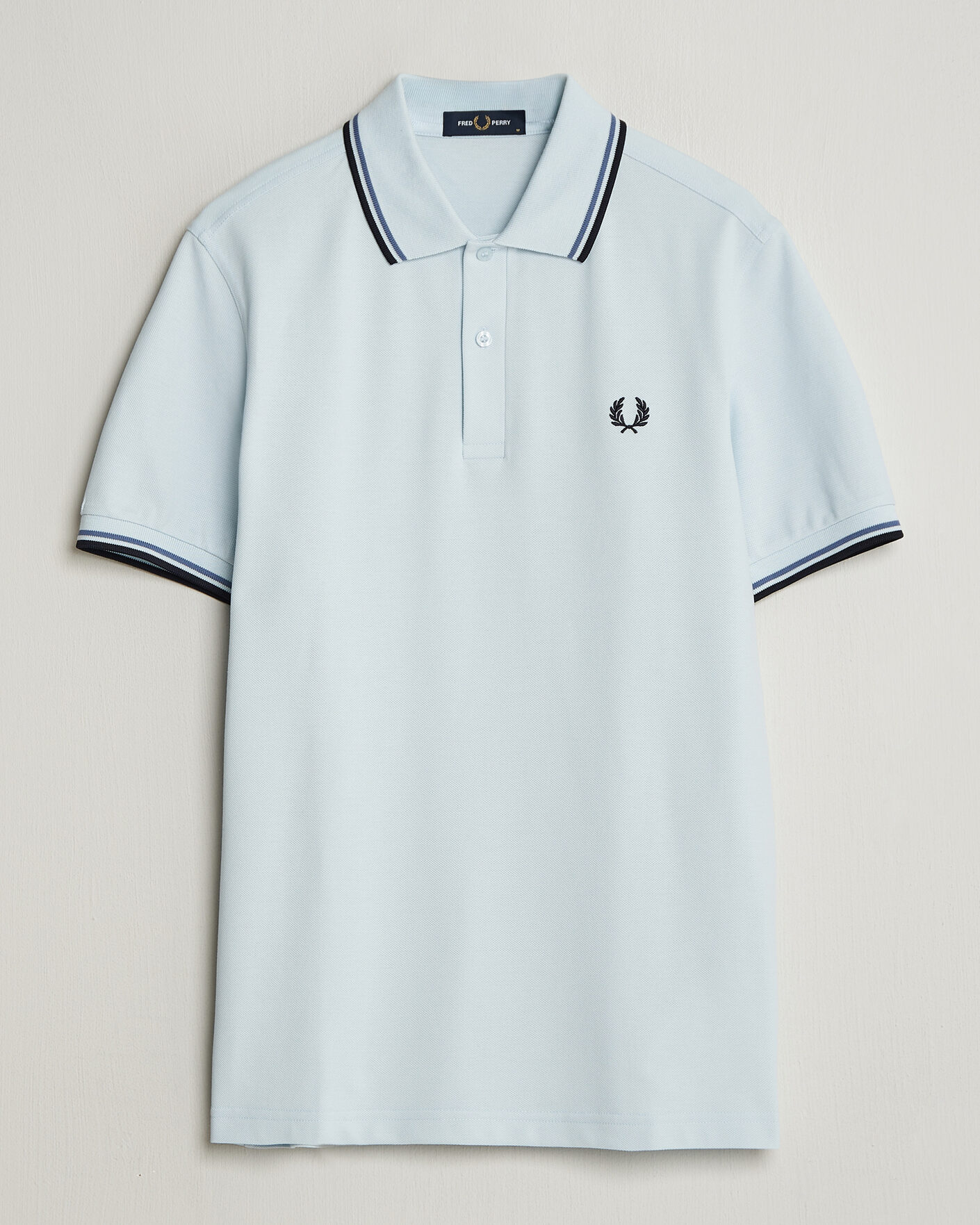 Herren | Poloshirts | Fred Perry | Twin Tipped Polo Shirt Light Ice