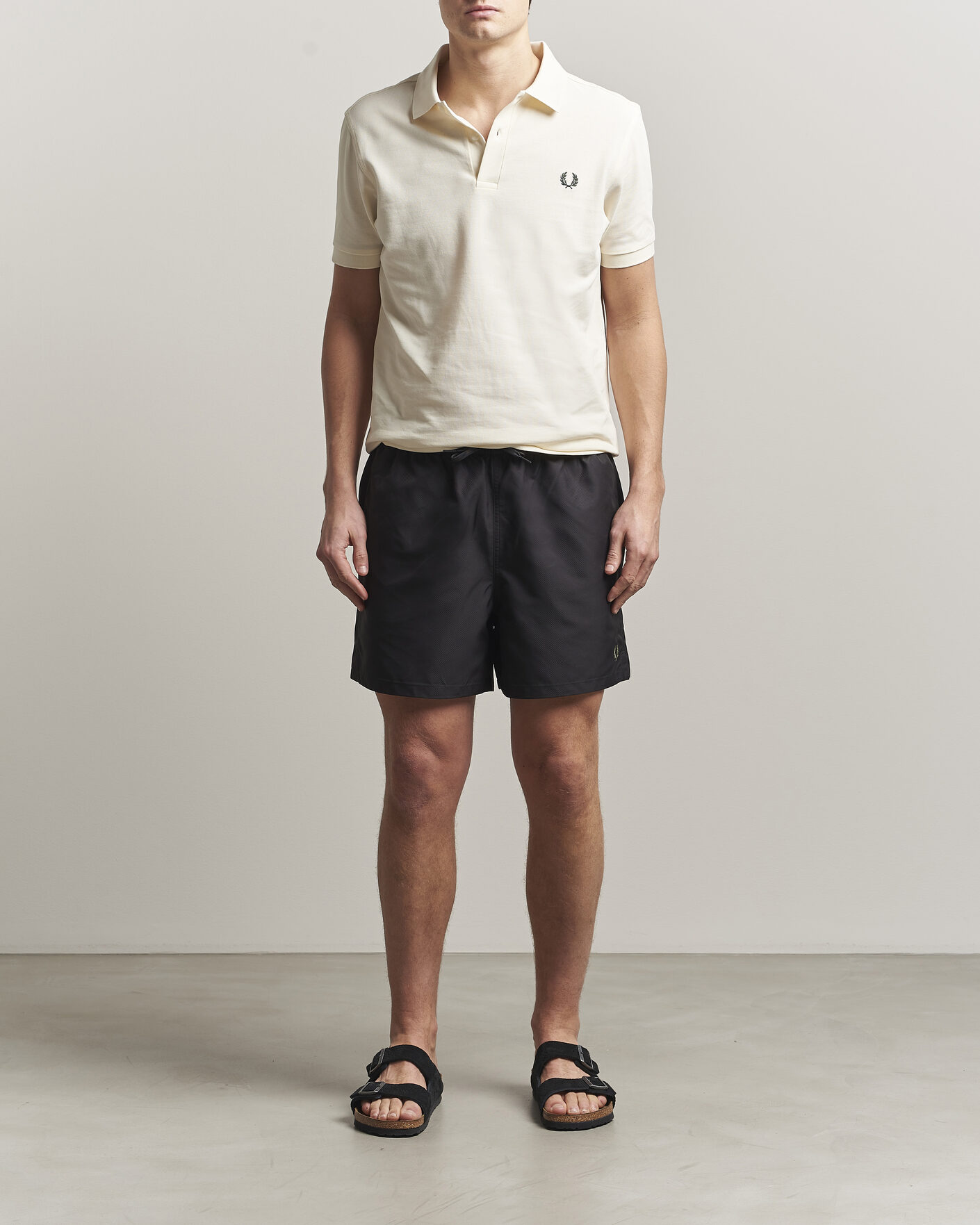 Herren | Badehosen | Fred Perry | Classic Swimshorts Black