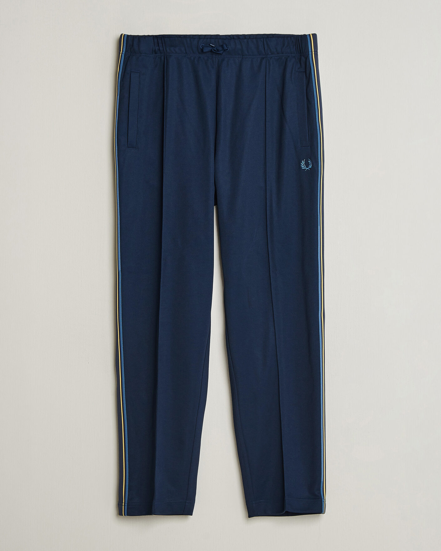 Herren | Hosen | Fred Perry | Tramline Taped Track Pants Tennis Blue