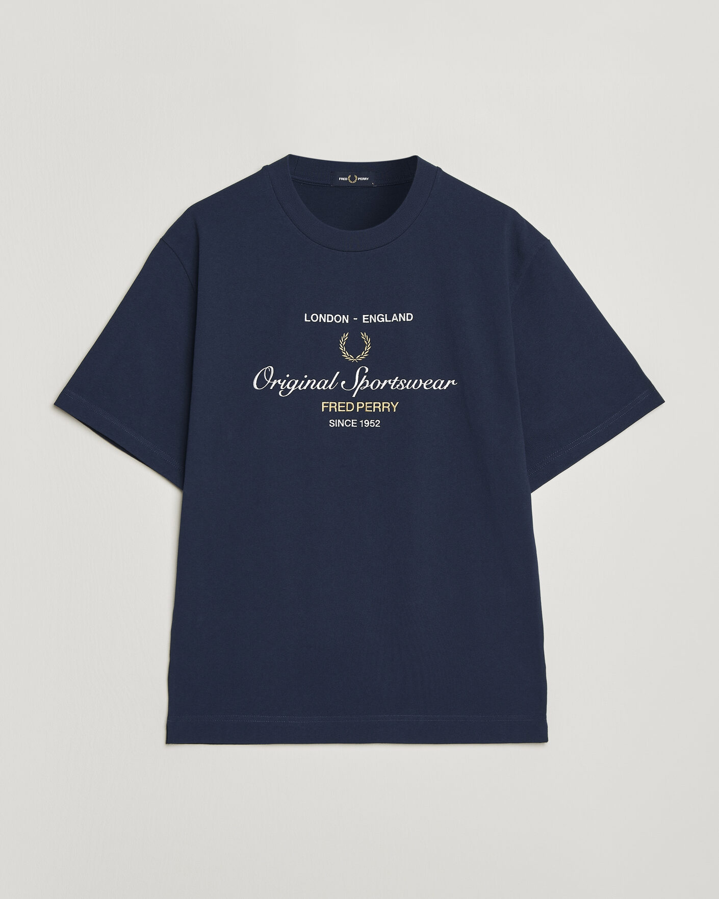 Herren | T-Shirts | Fred Perry | Original Sportswear T-Shirt Tennis Blue