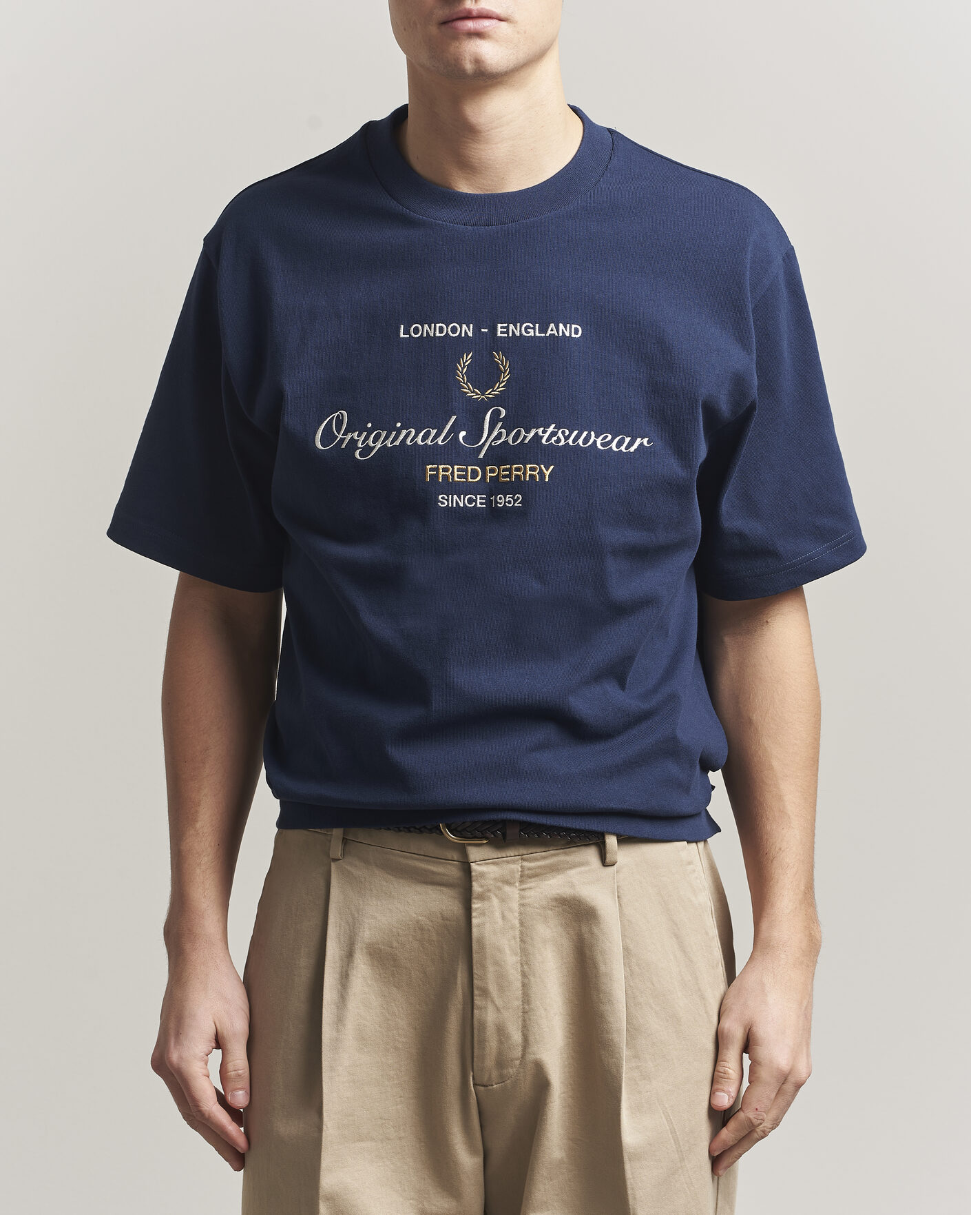 Herren | T-Shirts | Fred Perry | Original Sportswear T-Shirt Tennis Blue