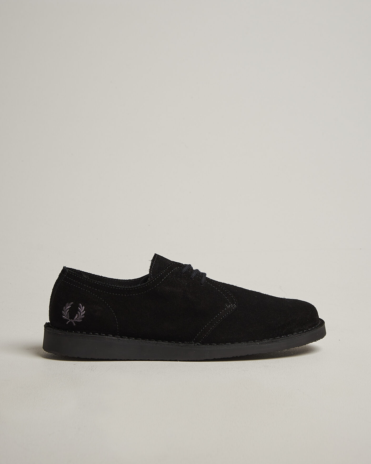 Herren | Derby | Fred Perry | Linden Suede Derby Black