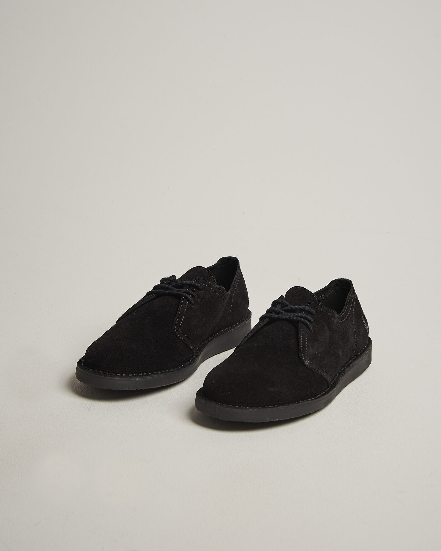Herren | Derby | Fred Perry | Linden Suede Derby Black