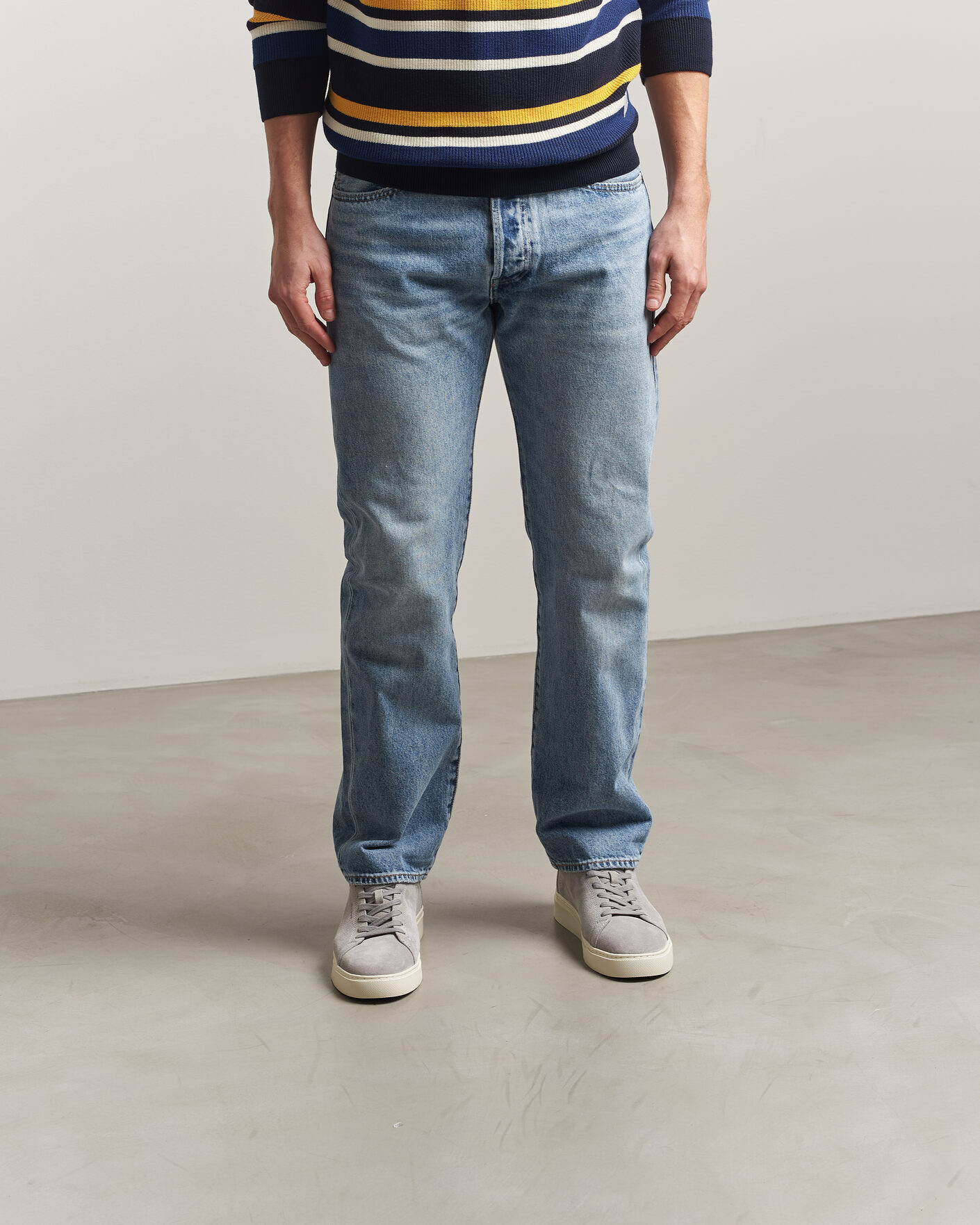 Herren | Sneaker | GANT | Mc Julien Suede Sneaker Light Grey