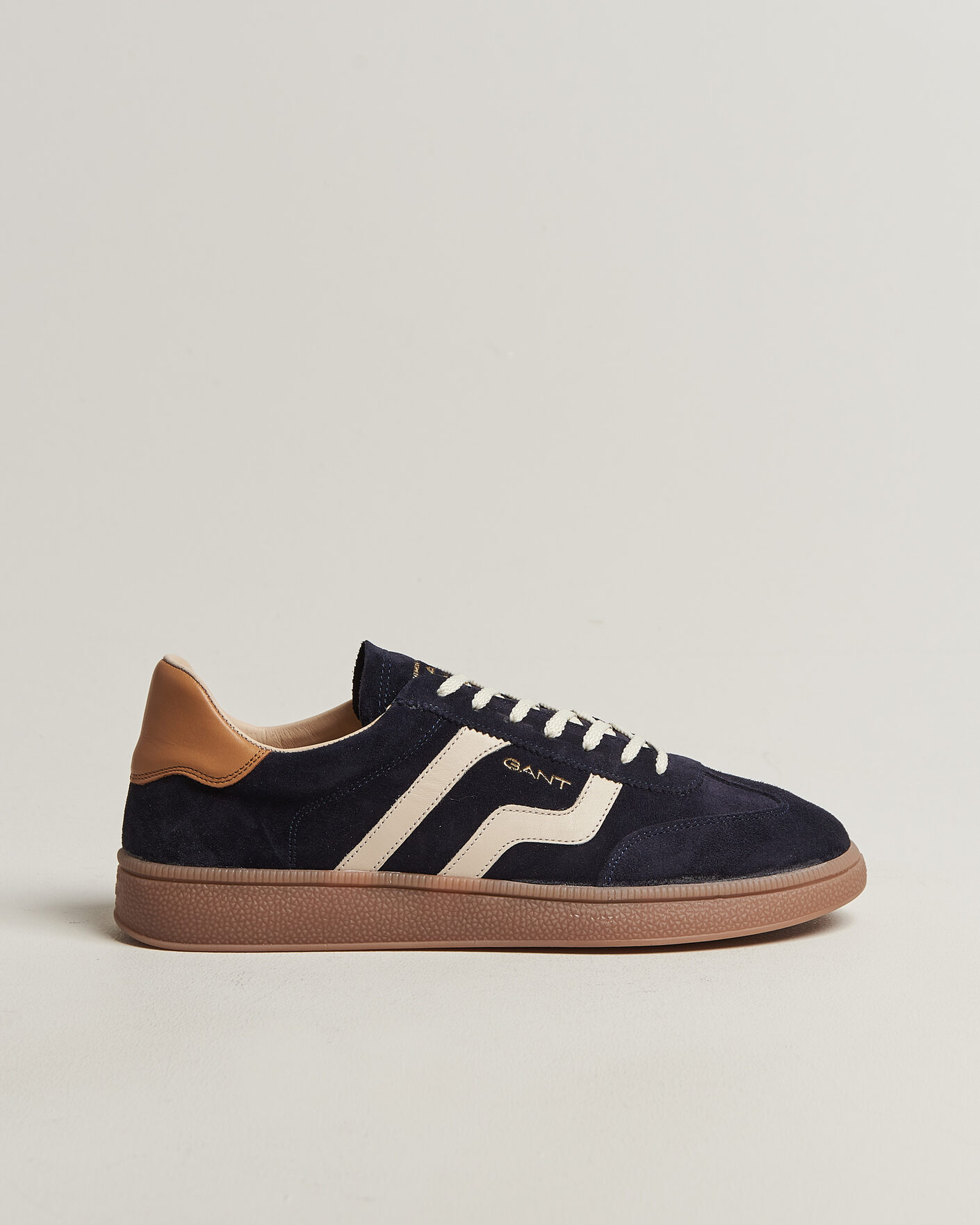 Herren | Sneaker | Gant | Cuzmo Suede Sneaker Marine/White