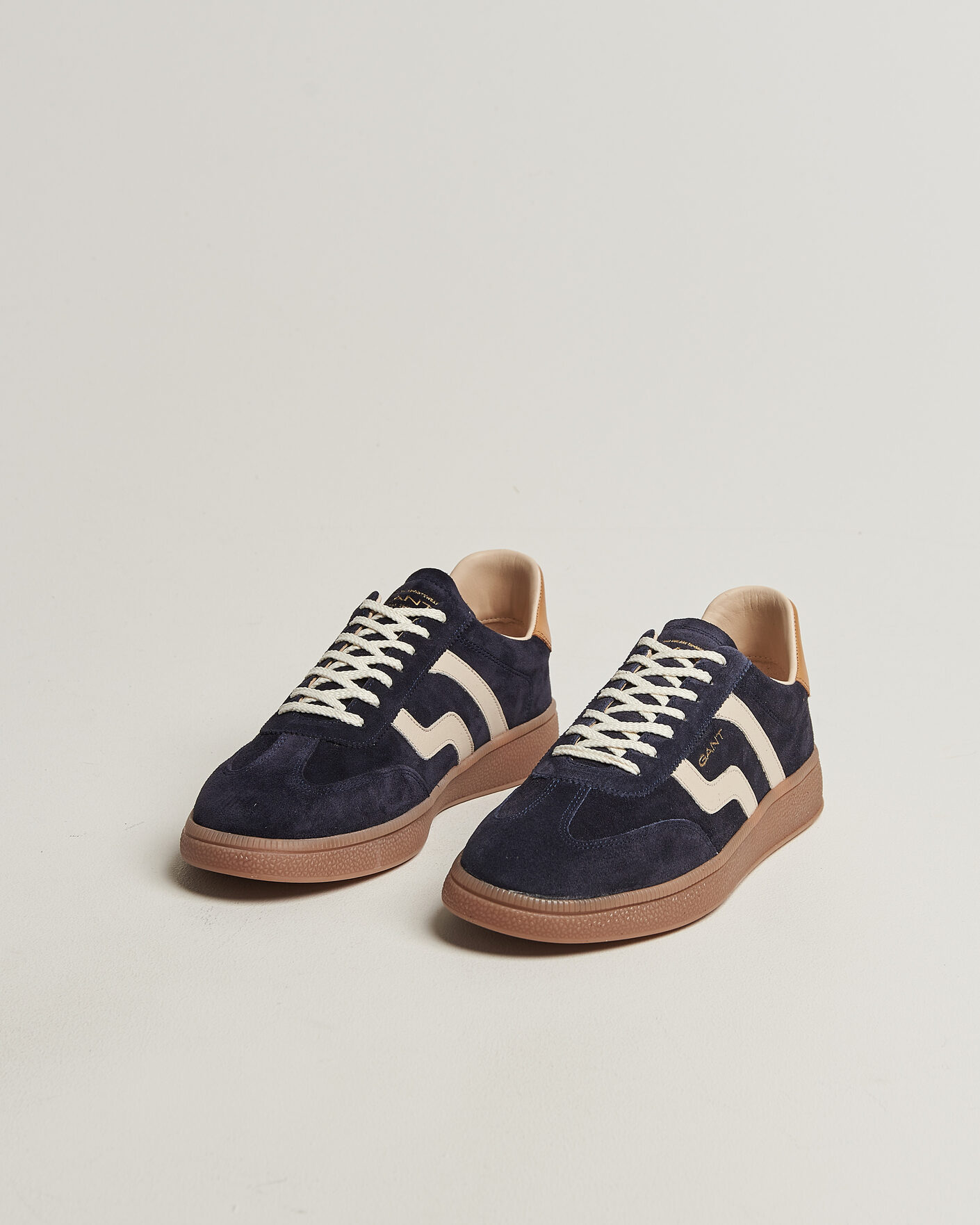 Herren | Sneaker | Gant | Cuzmo Suede Sneaker Marine/White
