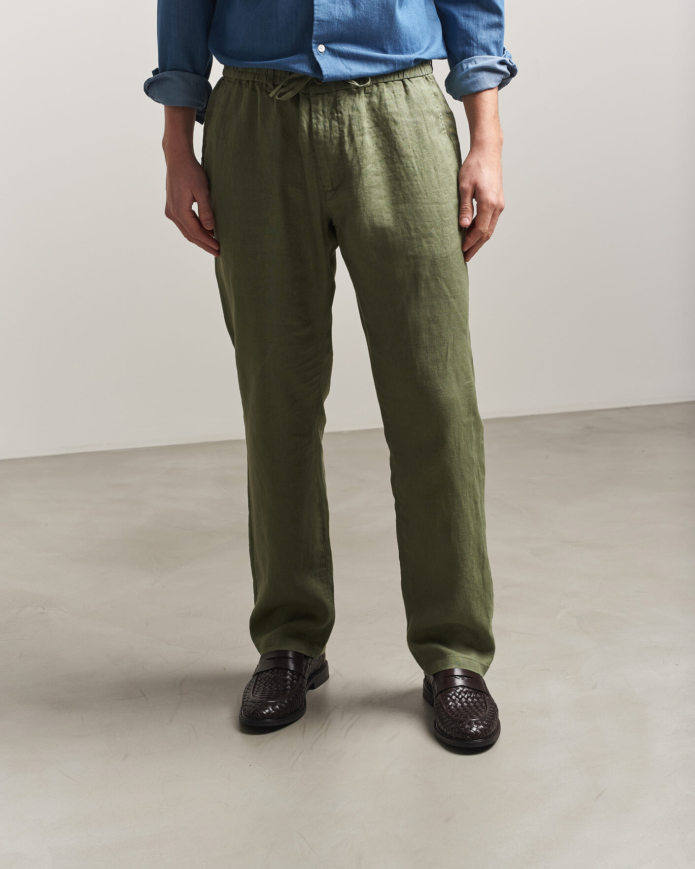 Herren | GANT Lozham Braided Leather Loafer Dark Brown | Gant | Lozham Braided Leather Loafer Dark Brown