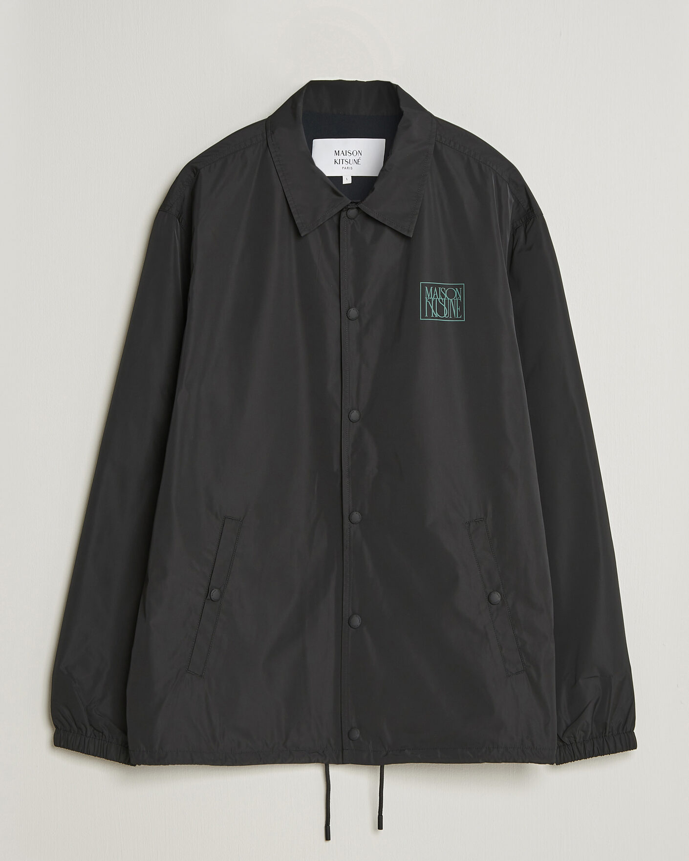 Herren | Jacken | Maison Kitsuné | Tonal Fox Head Coach Jacket Black