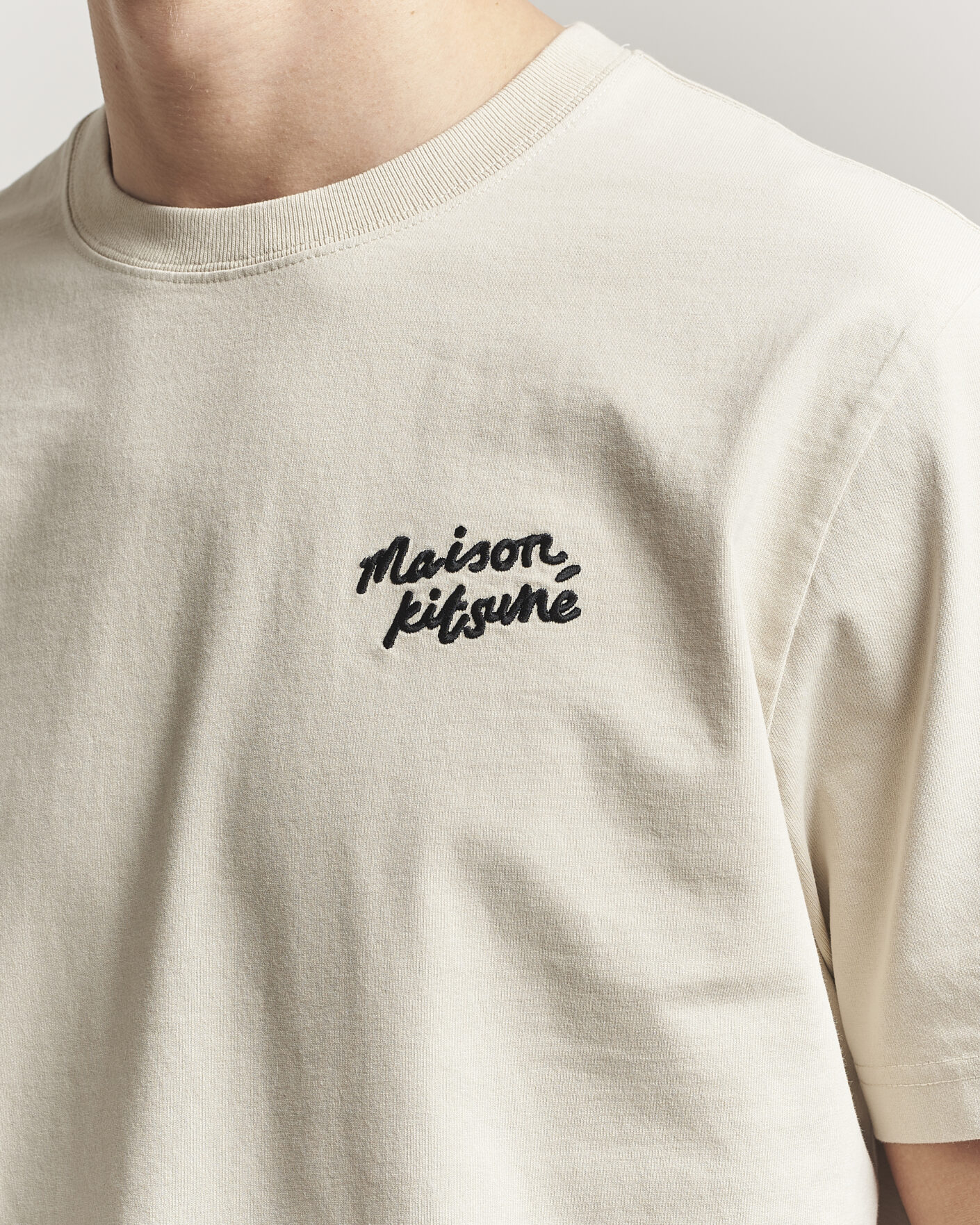 Herren | T-Shirts | Maison Kitsuné | Handwriting T-Shirt Pelican