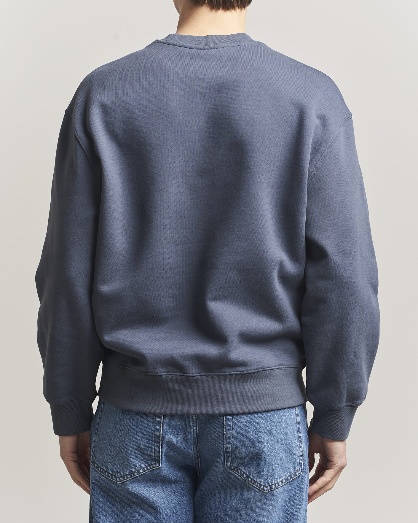 Herren | Pullover | Maison Kitsuné | Dressed Fox Sweatshirt Shadow Blue