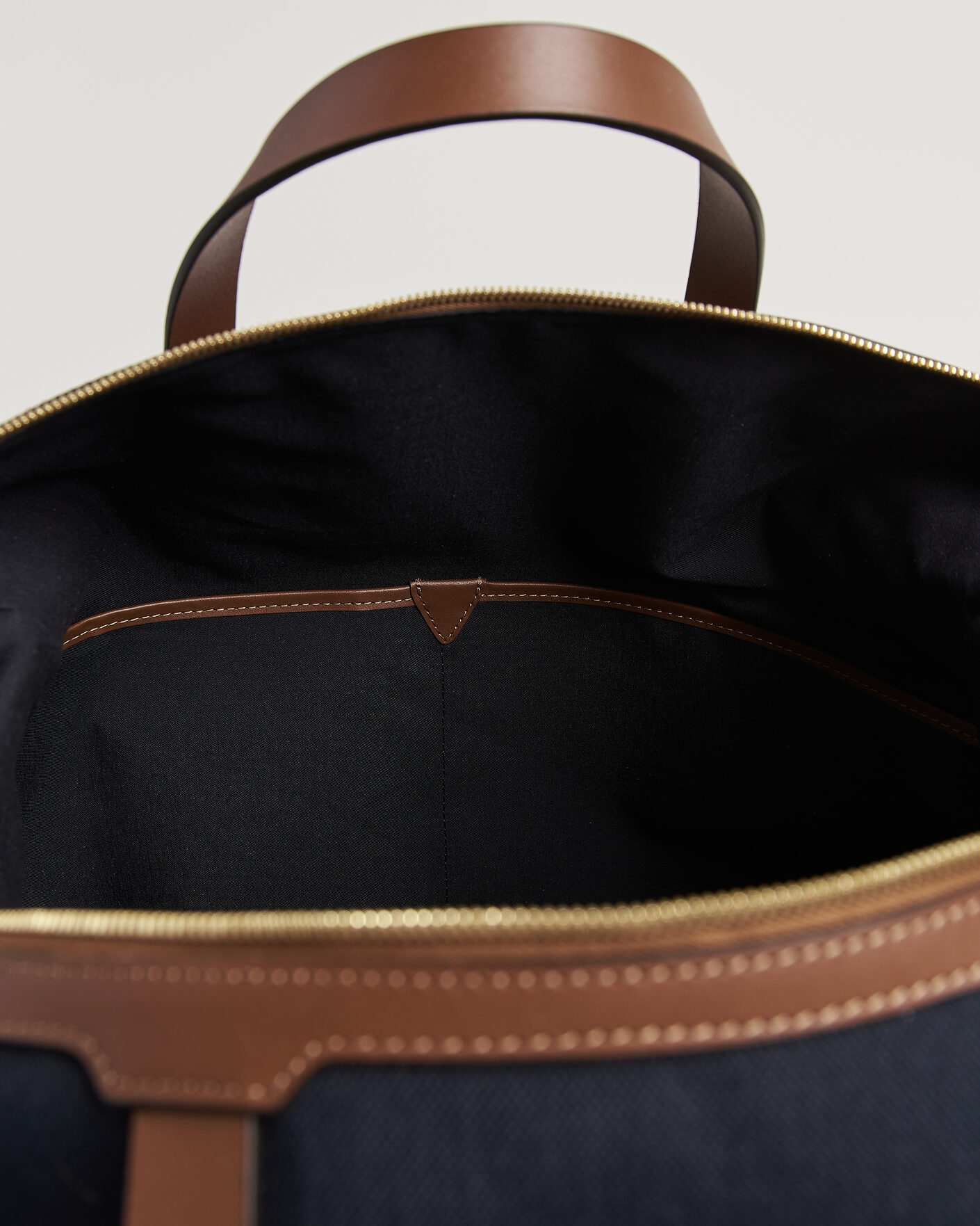 Herren | Taschen | Mismo | M/S Avail 48h Nylon Weekendbag Deep Sea Blue/Cuoio