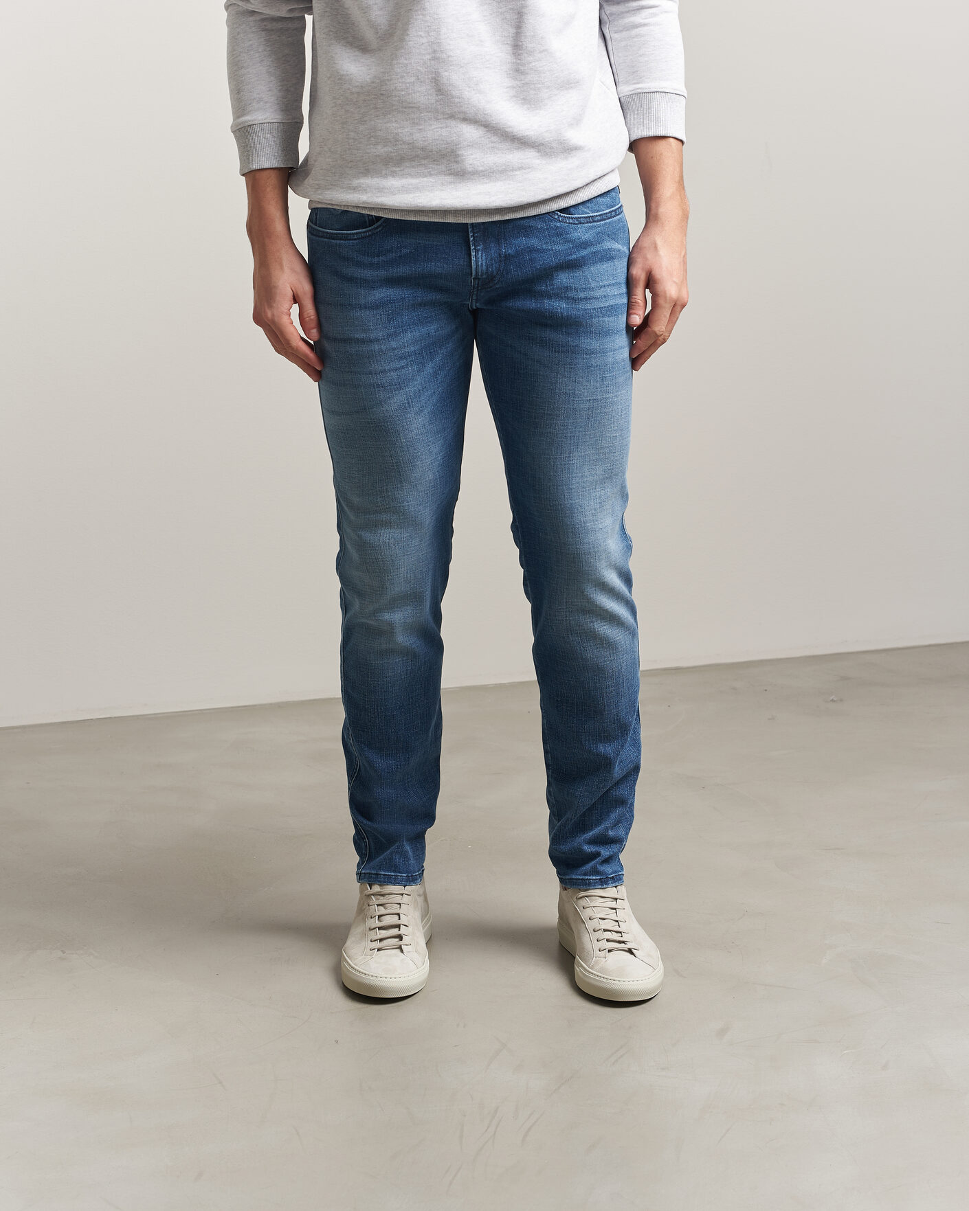 Herren | Sneaker | Common Projects | Original Achilles Suede Sneaker Light Grey