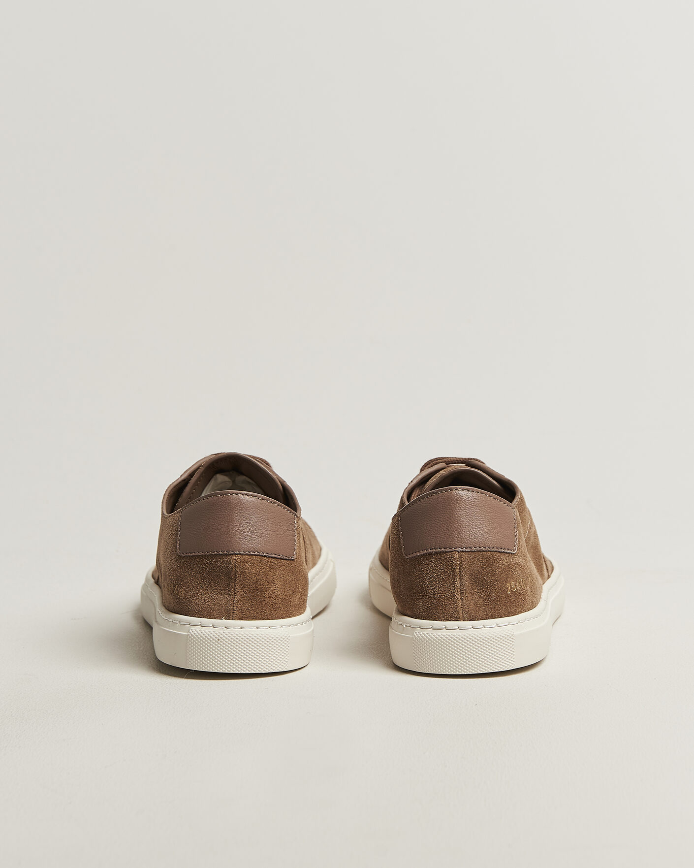 Herren | Sneaker | Common Projects | BBall Slim Deconstructed Suede Sneaker Taupe