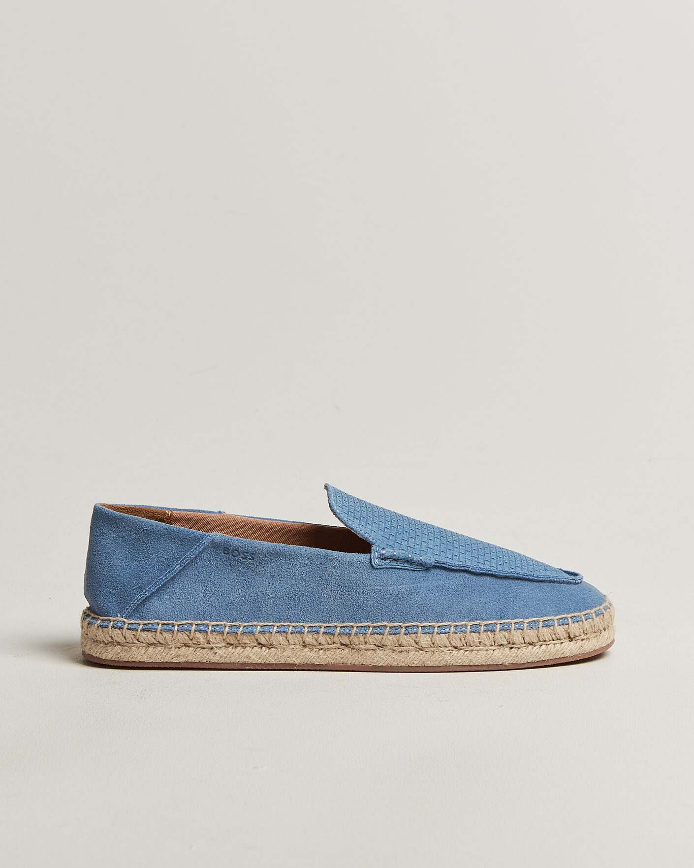 Herren | Espadrillo | BOSS BLACK | Madeira Suede Espadrilles Open Blue