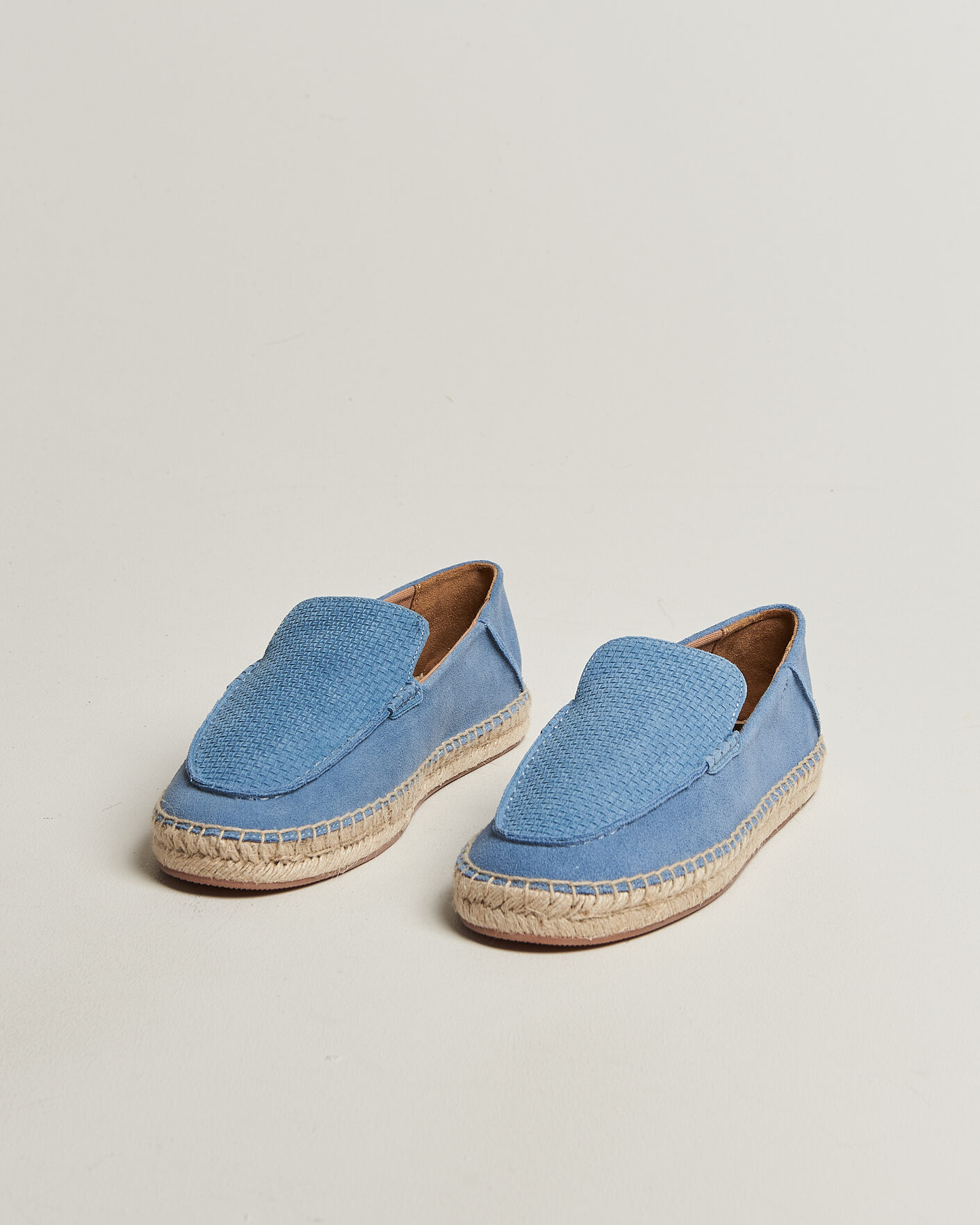 Herren | Espadrillo | BOSS BLACK | Madeira Suede Espadrilles Open Blue