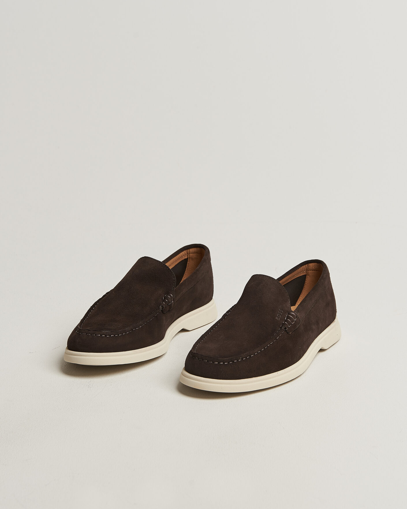 Herren | Loafer | BOSS BLACK | Sienne Suede Loafer Dark Brown
