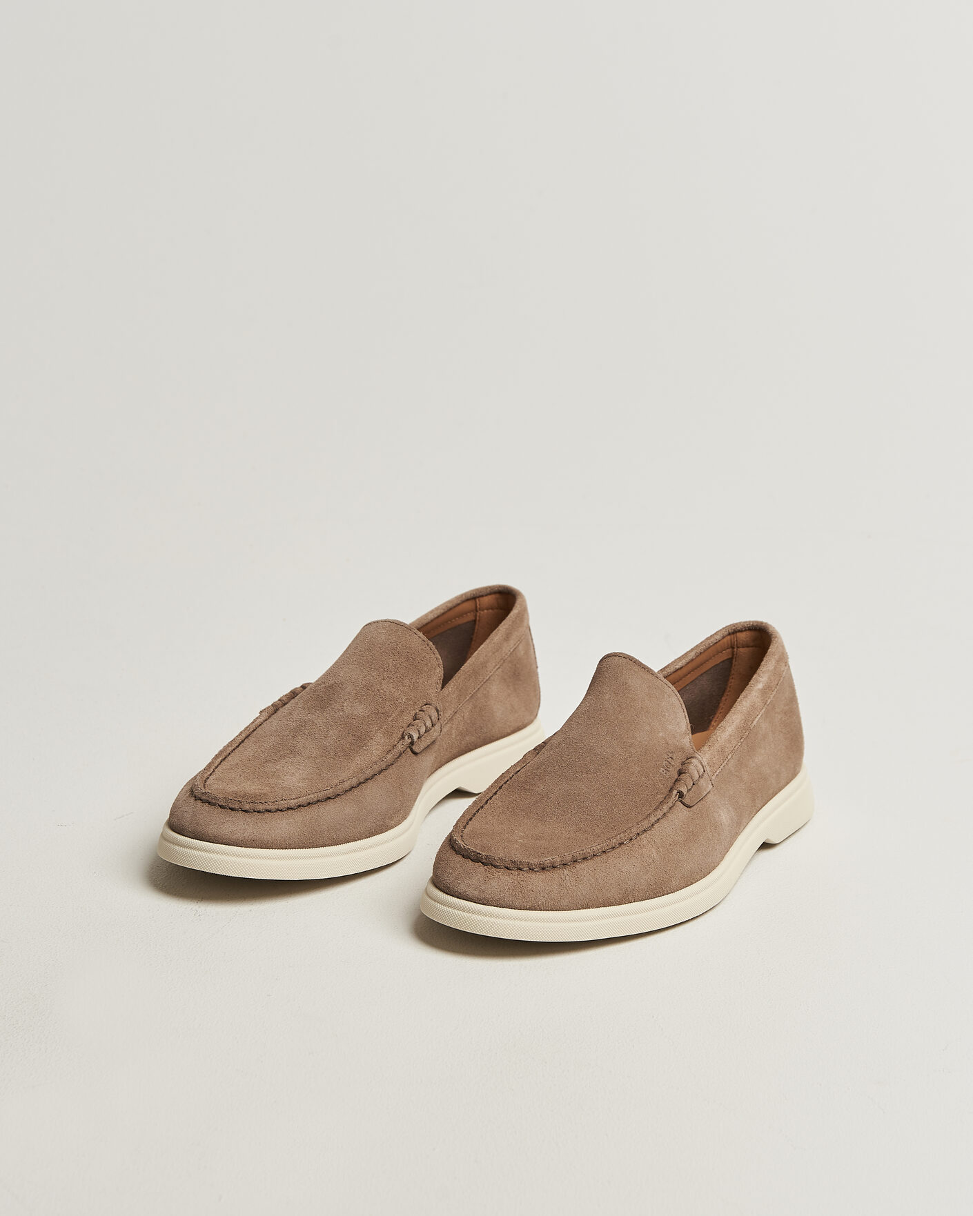 Herren | Loafer | BOSS BLACK | Sienne Suede Loafer Medium Beige